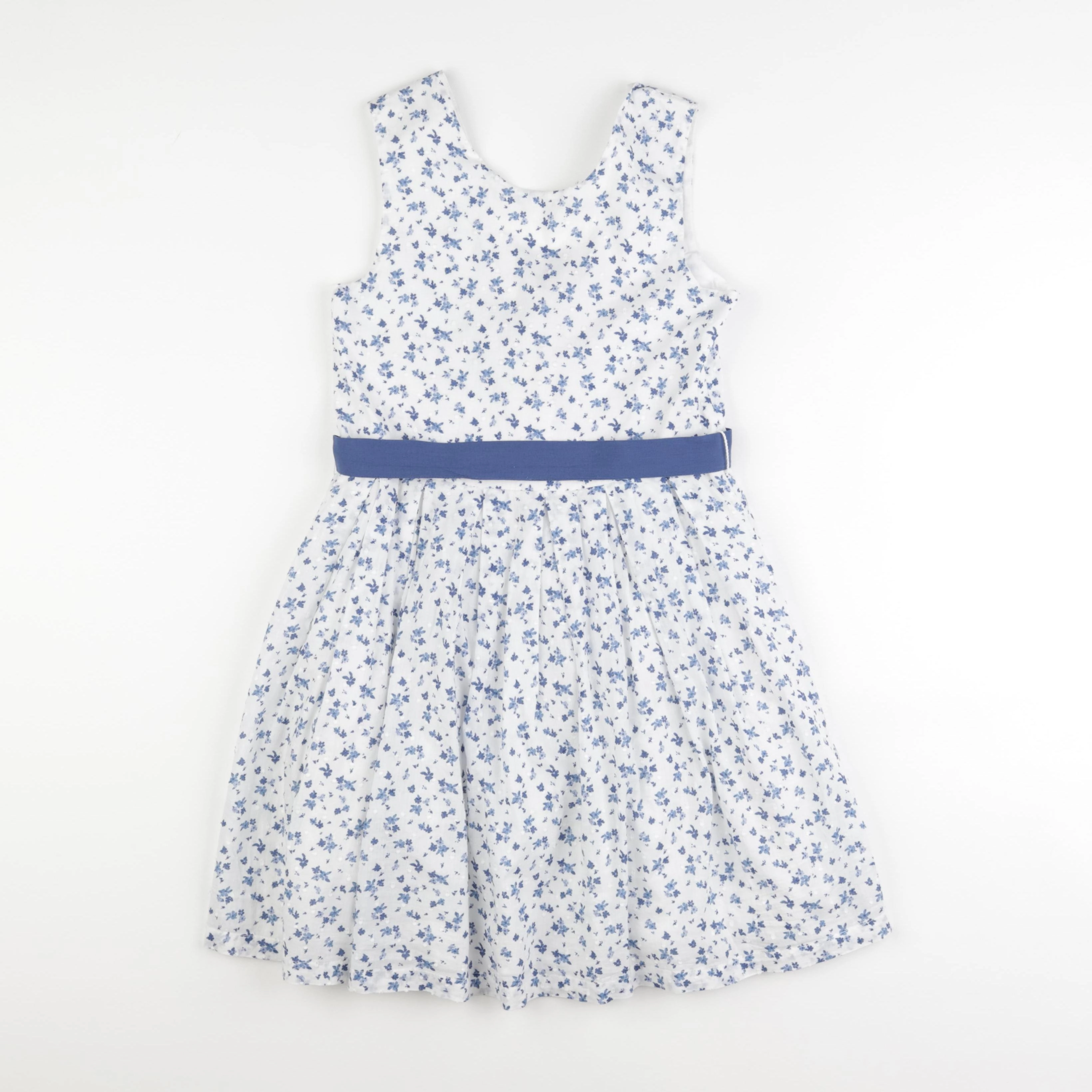 Vertbaudet - robe blanc - 9/10 ans
