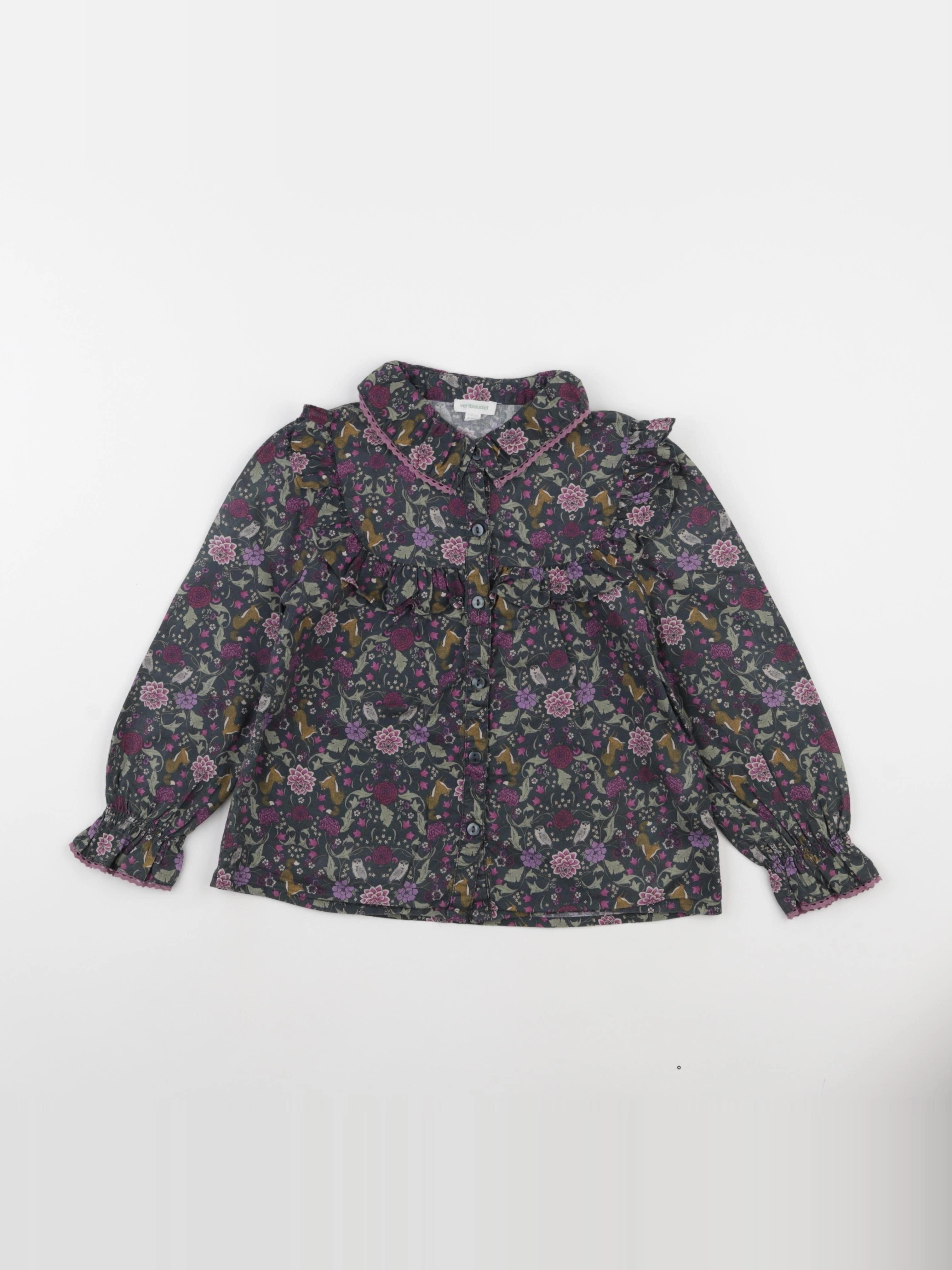 Vertbaudet - blouse multicolore - 6 ans