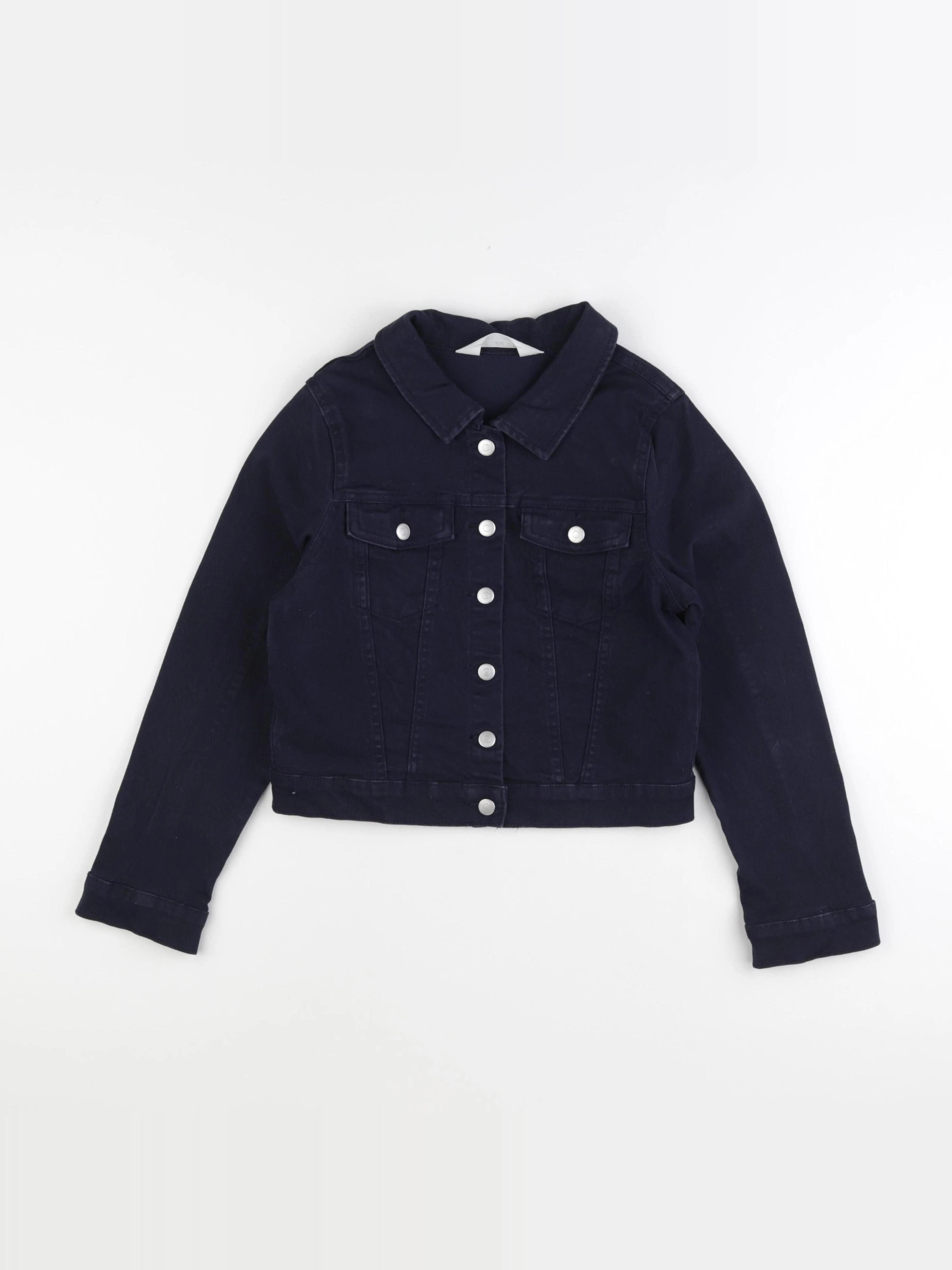 H&M - veste bleu - 8/9 ans