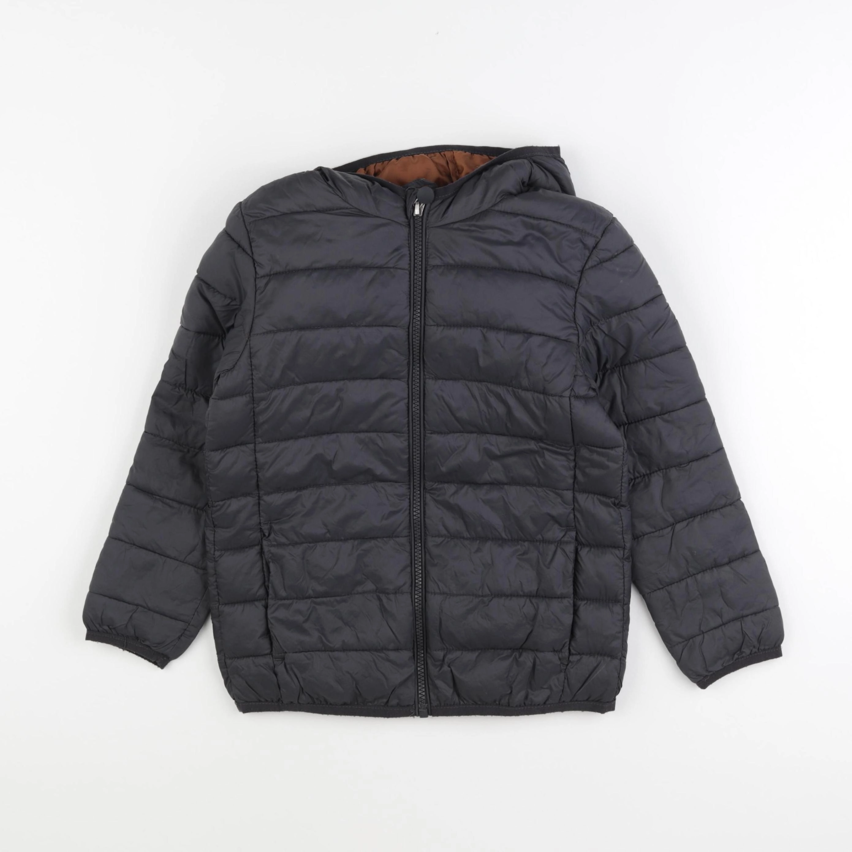Vertbaudet - doudoune noir - 8 ans