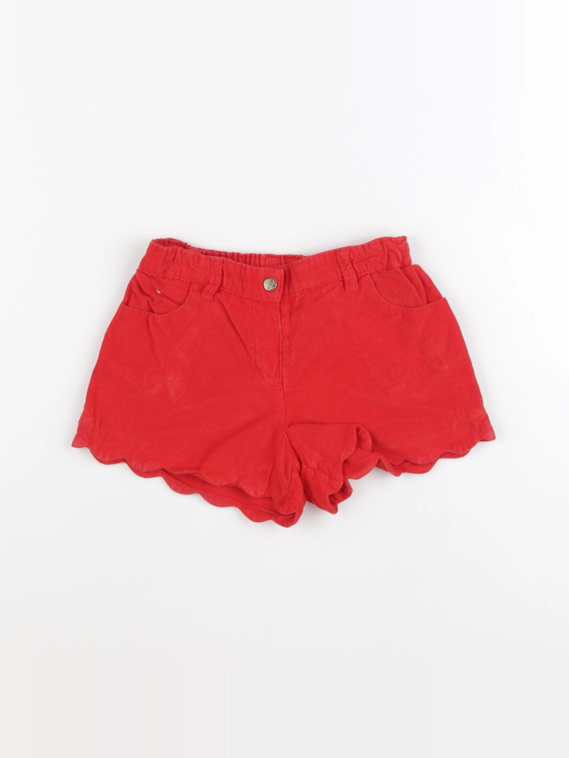 Cyrillus - short rouge - 6 ans