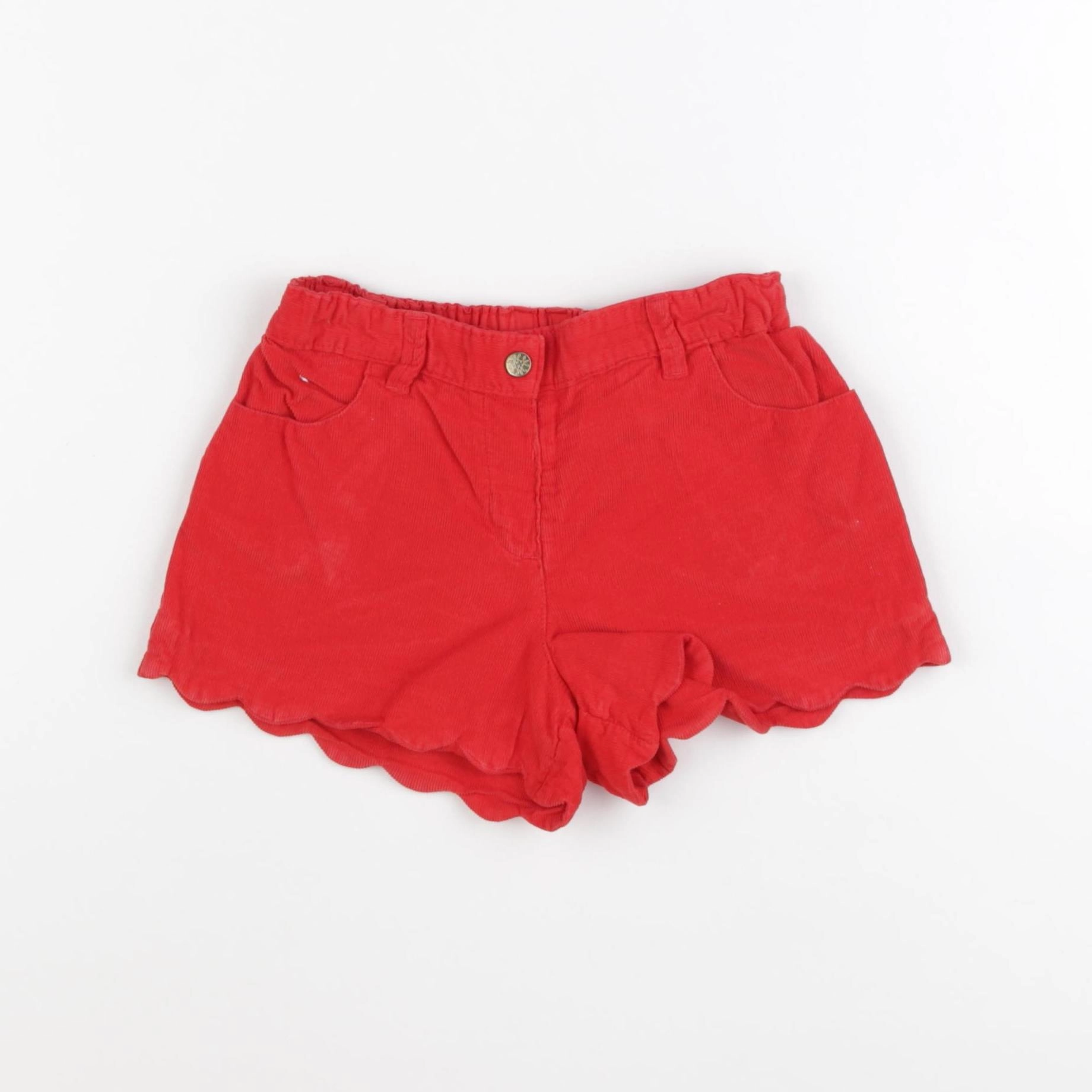 Cyrillus - short rouge - 6 ans