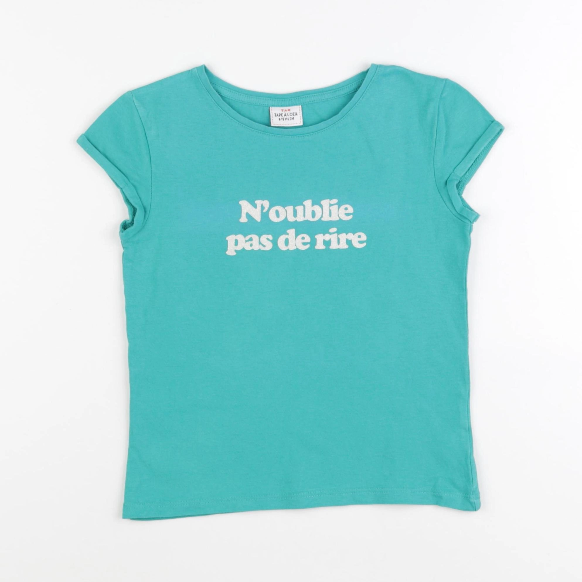 Tape à l'oeil - tee-shirt vert - 6 ans