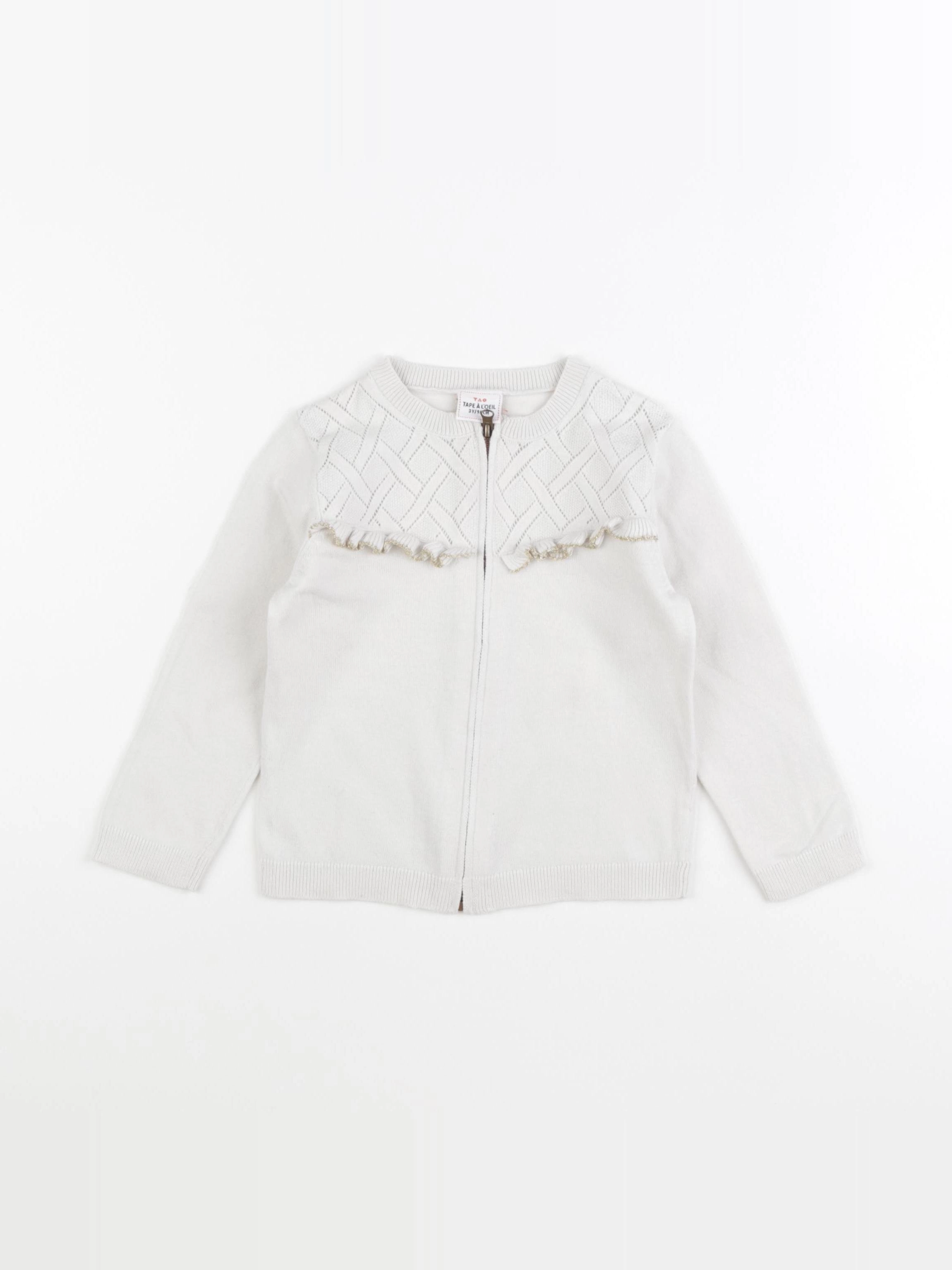 Tape à l'oeil - gilet beige - 3 ans