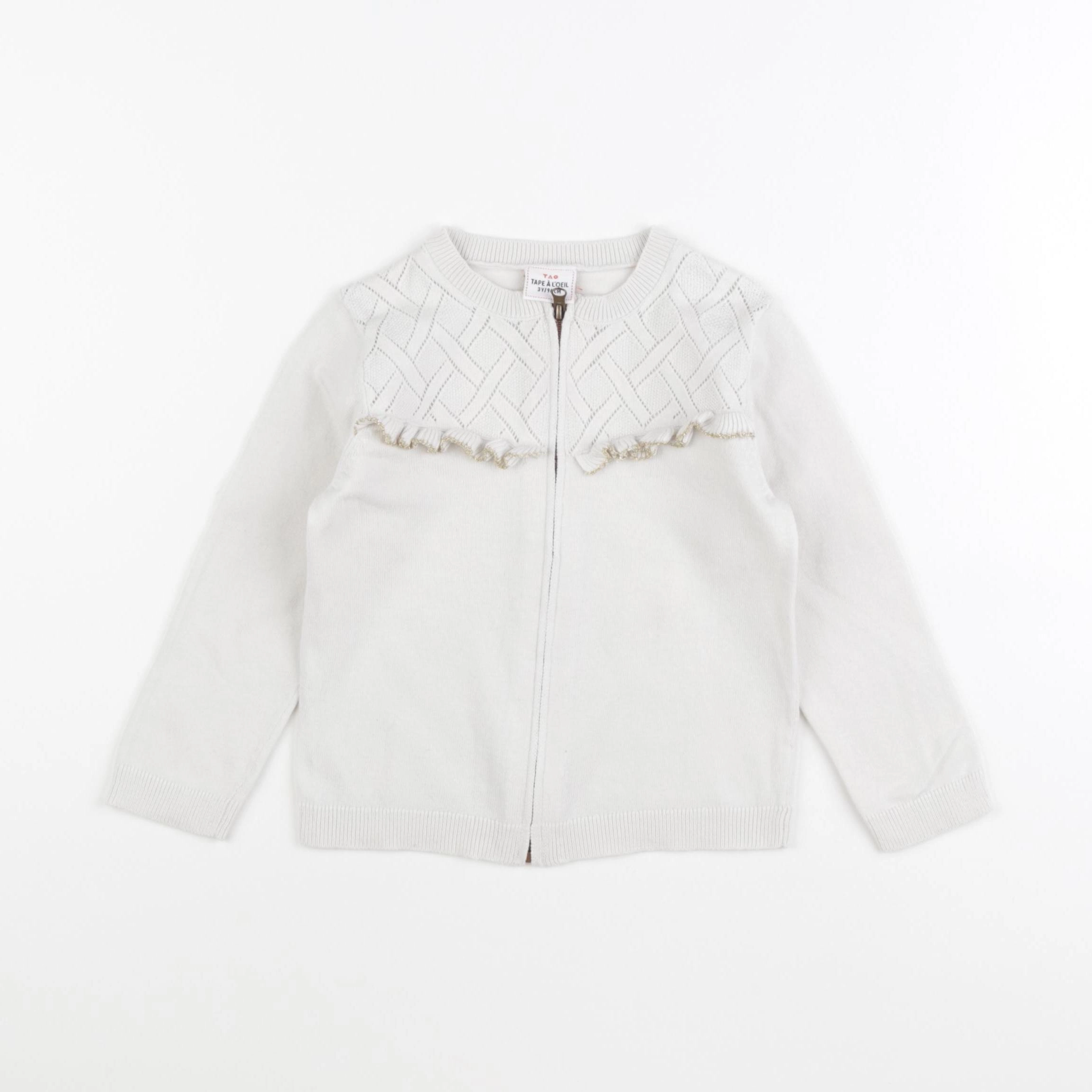 Tape à l'oeil - gilet beige - 3 ans