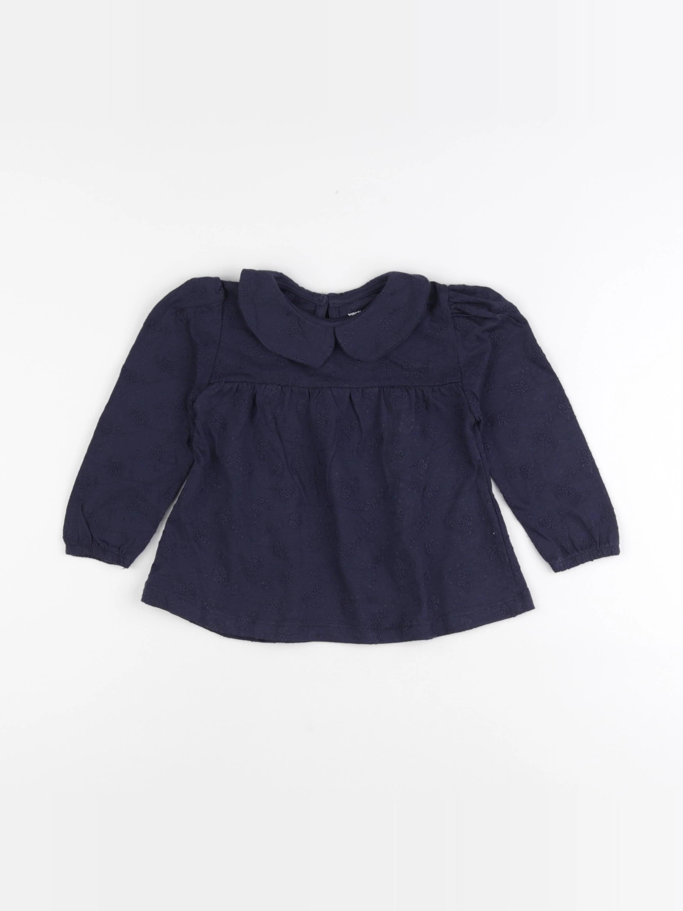 Vertbaudet - tee-shirt bleu - 3 ans