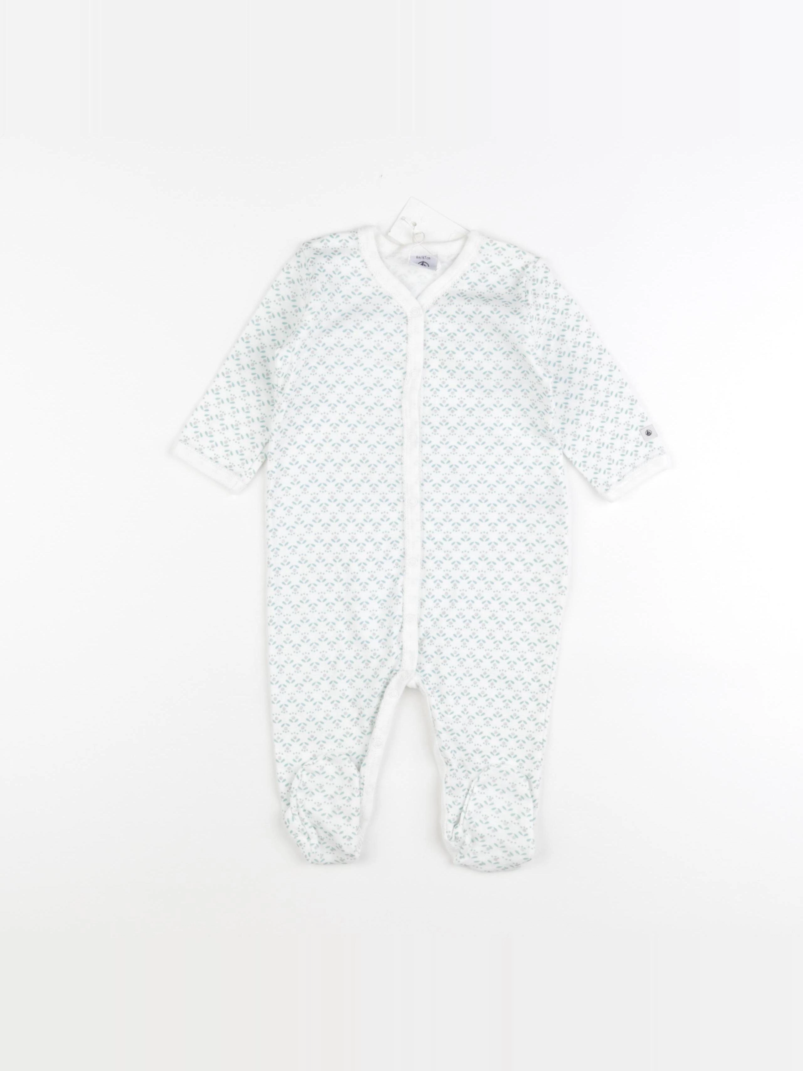 Petit Bateau - pyjama coton multicolore - 6 mois