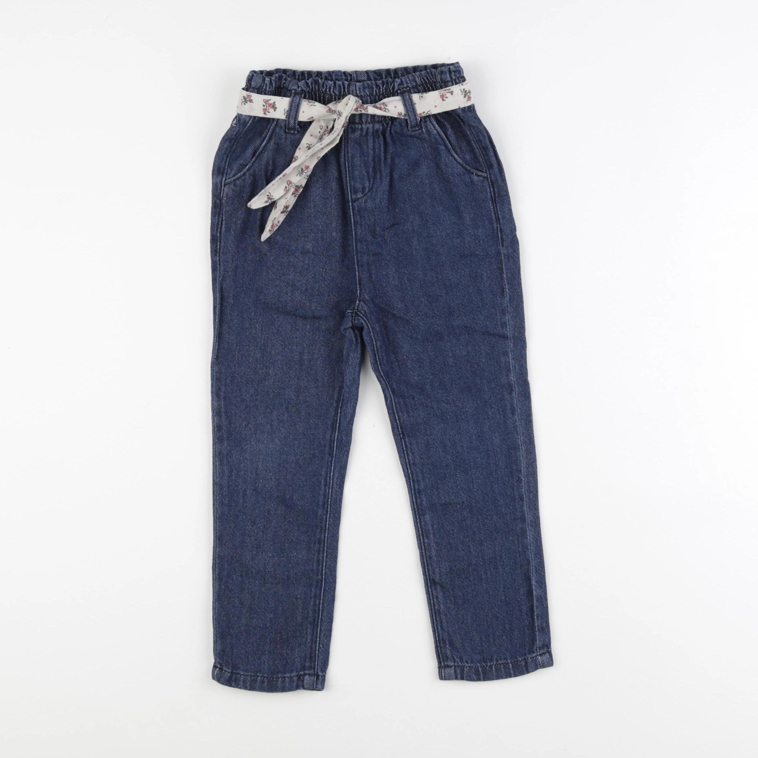 Vertbaudet - pantalon bleu - 36 mois