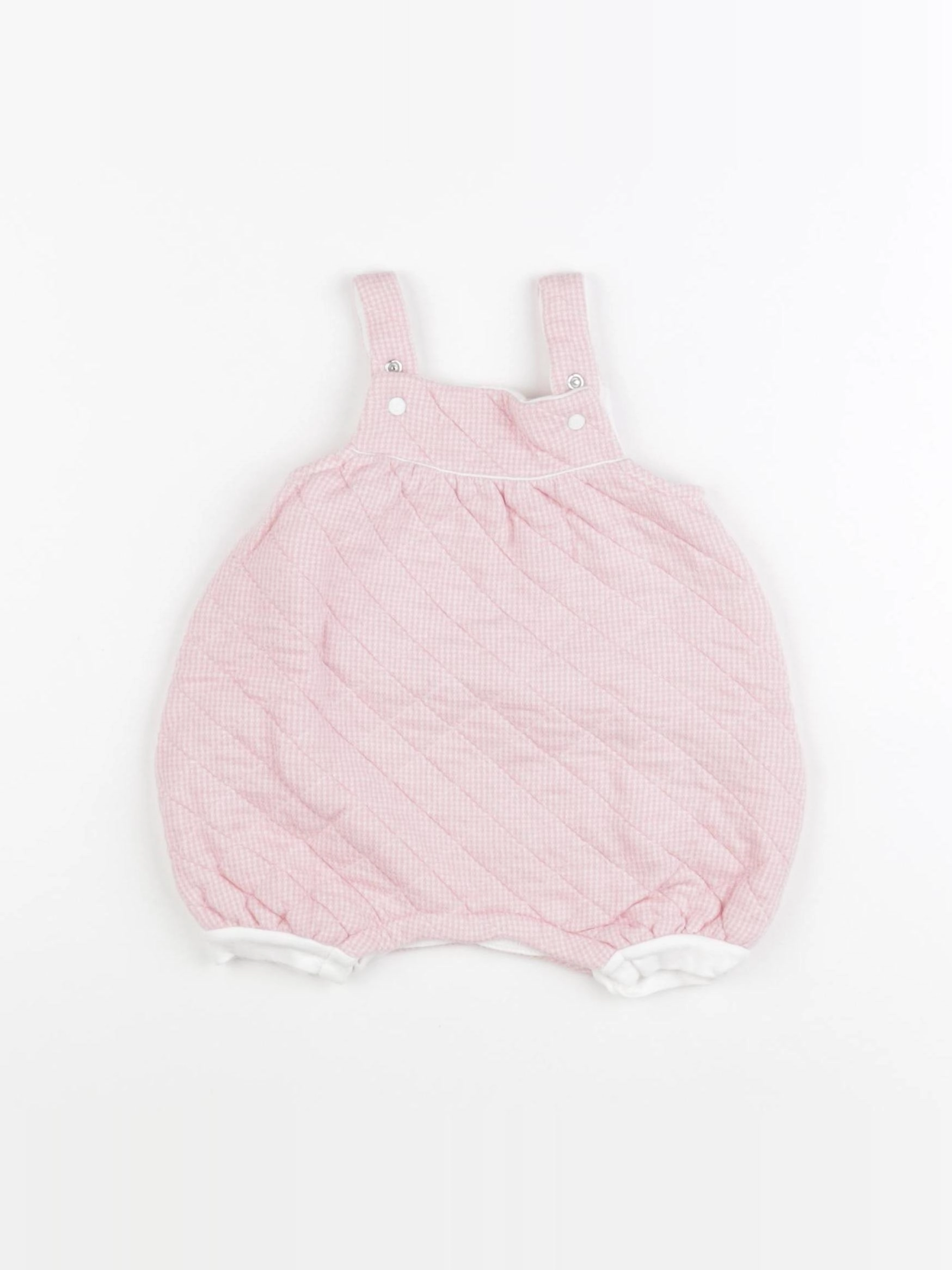 Petit Bateau - salopette rose - 3 mois
