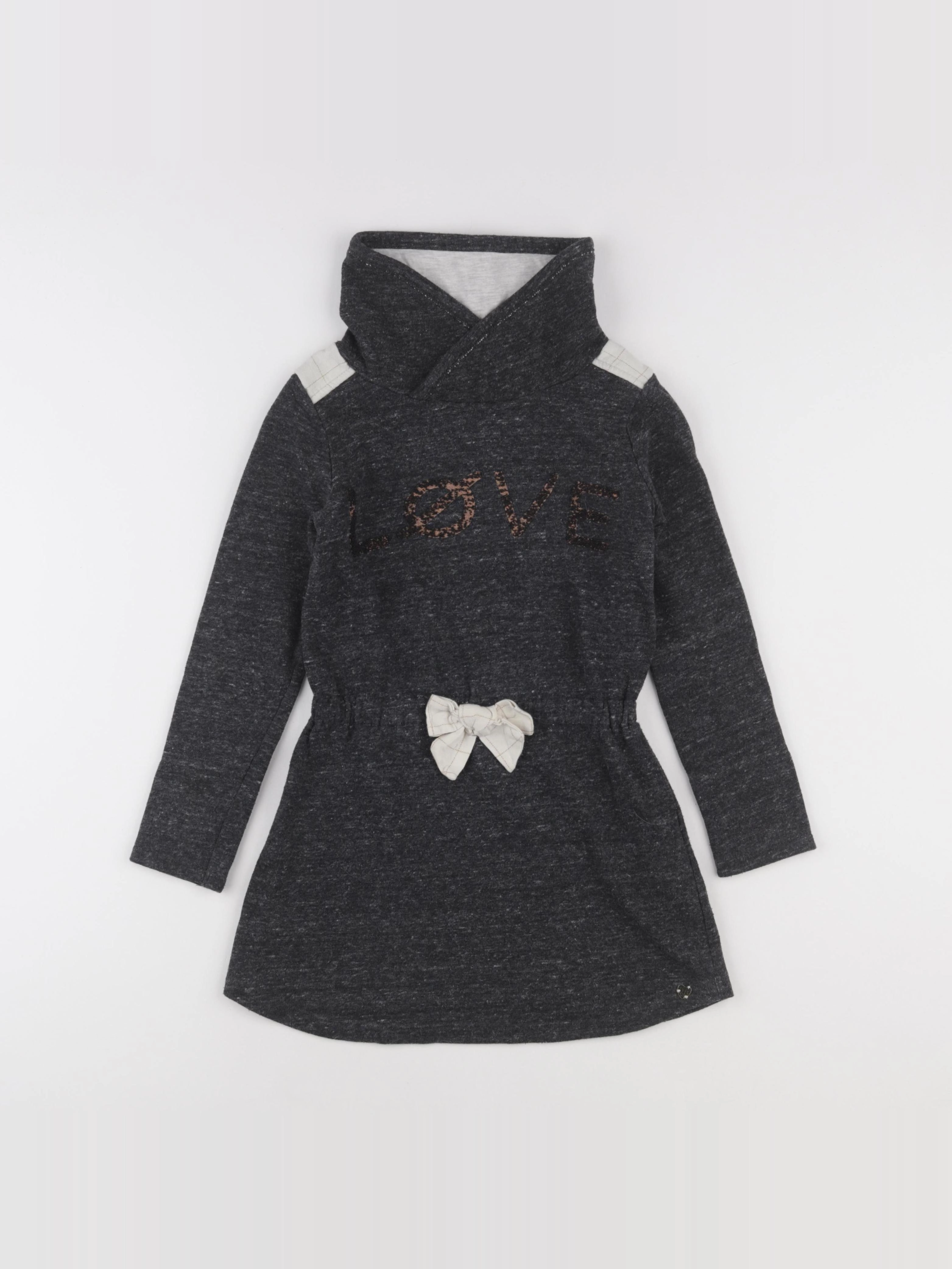 IKKS - robe noir - 8 ans