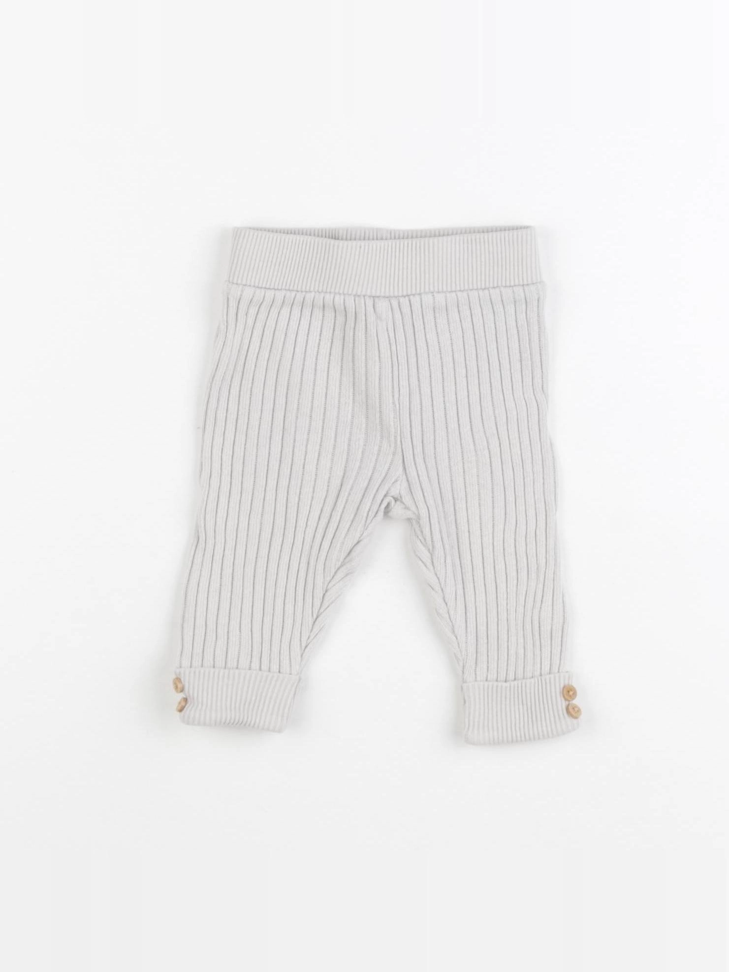 Vertbaudet - legging beige - 3 mois