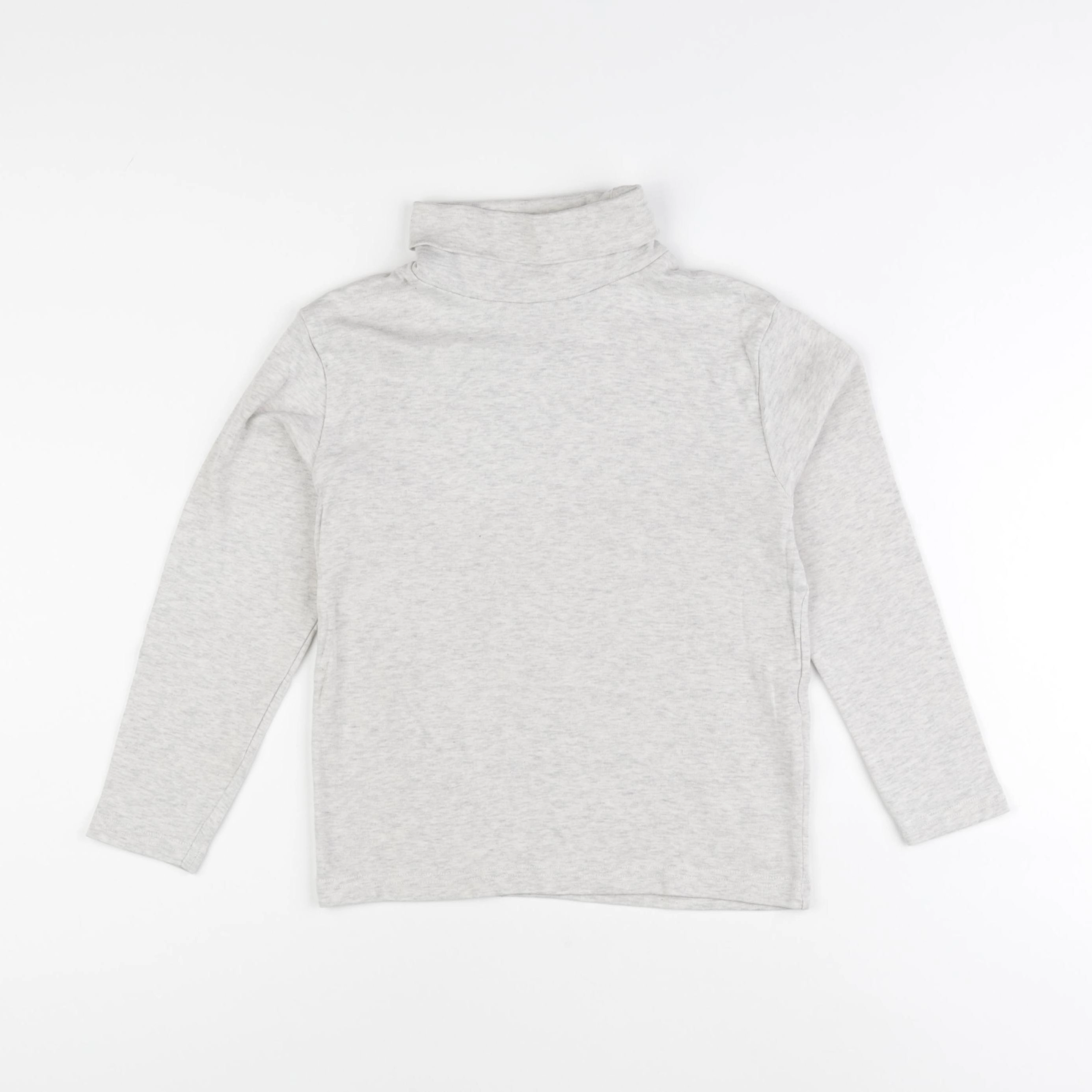 Vertbaudet - sous-pull gris - 8 ans