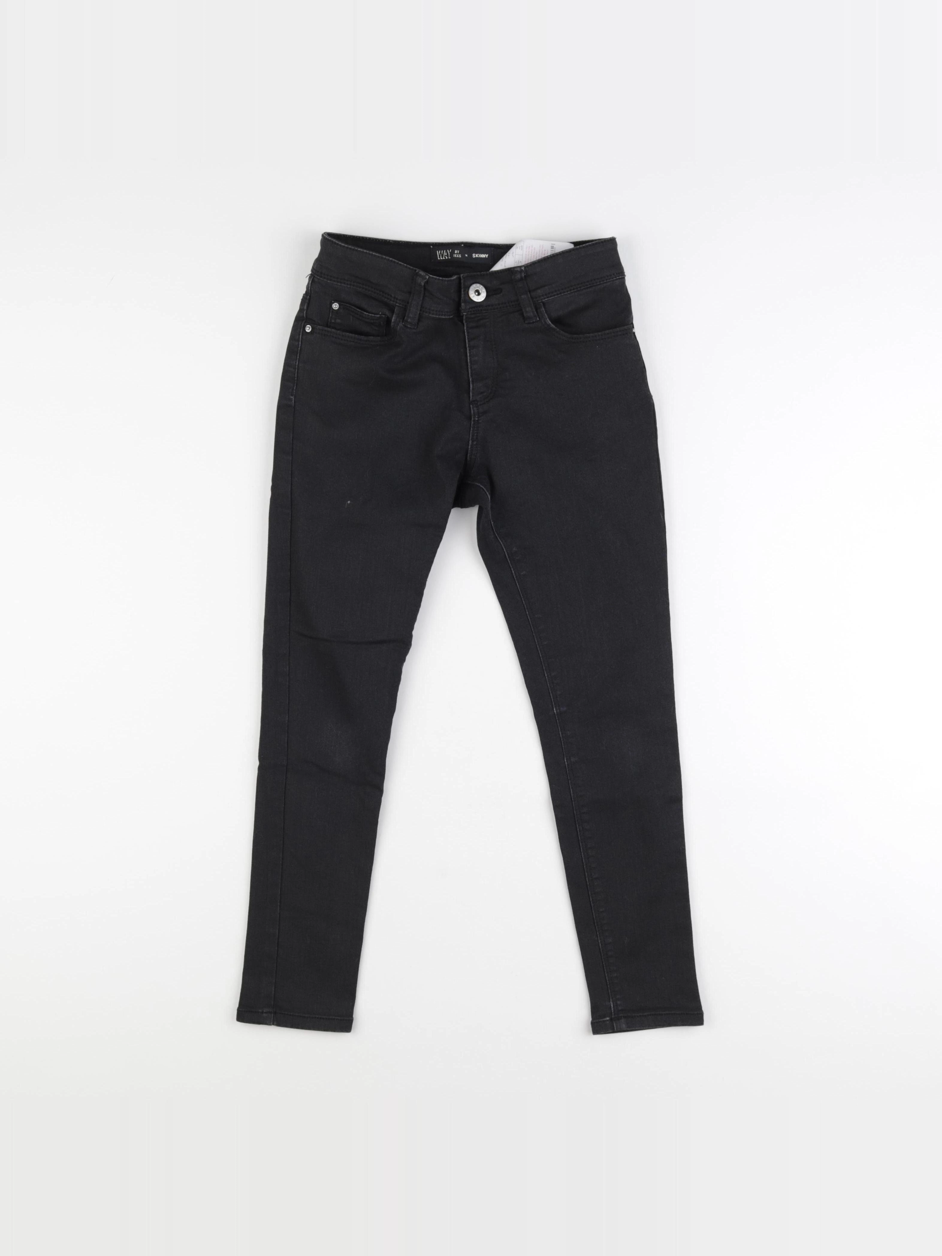 IKKS - jean gris - 10 ans