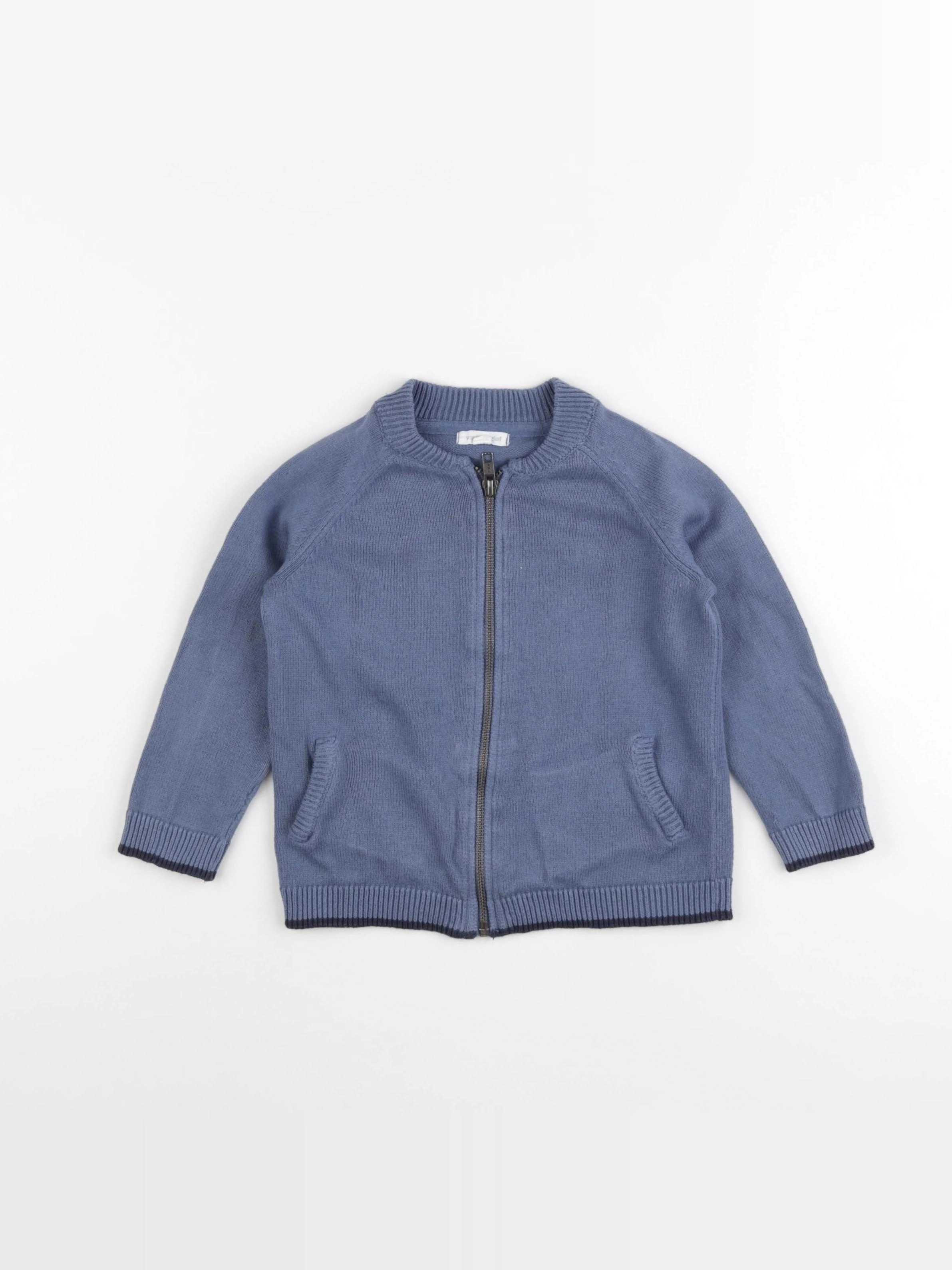 Vertbaudet - pull bleu - 3 ans