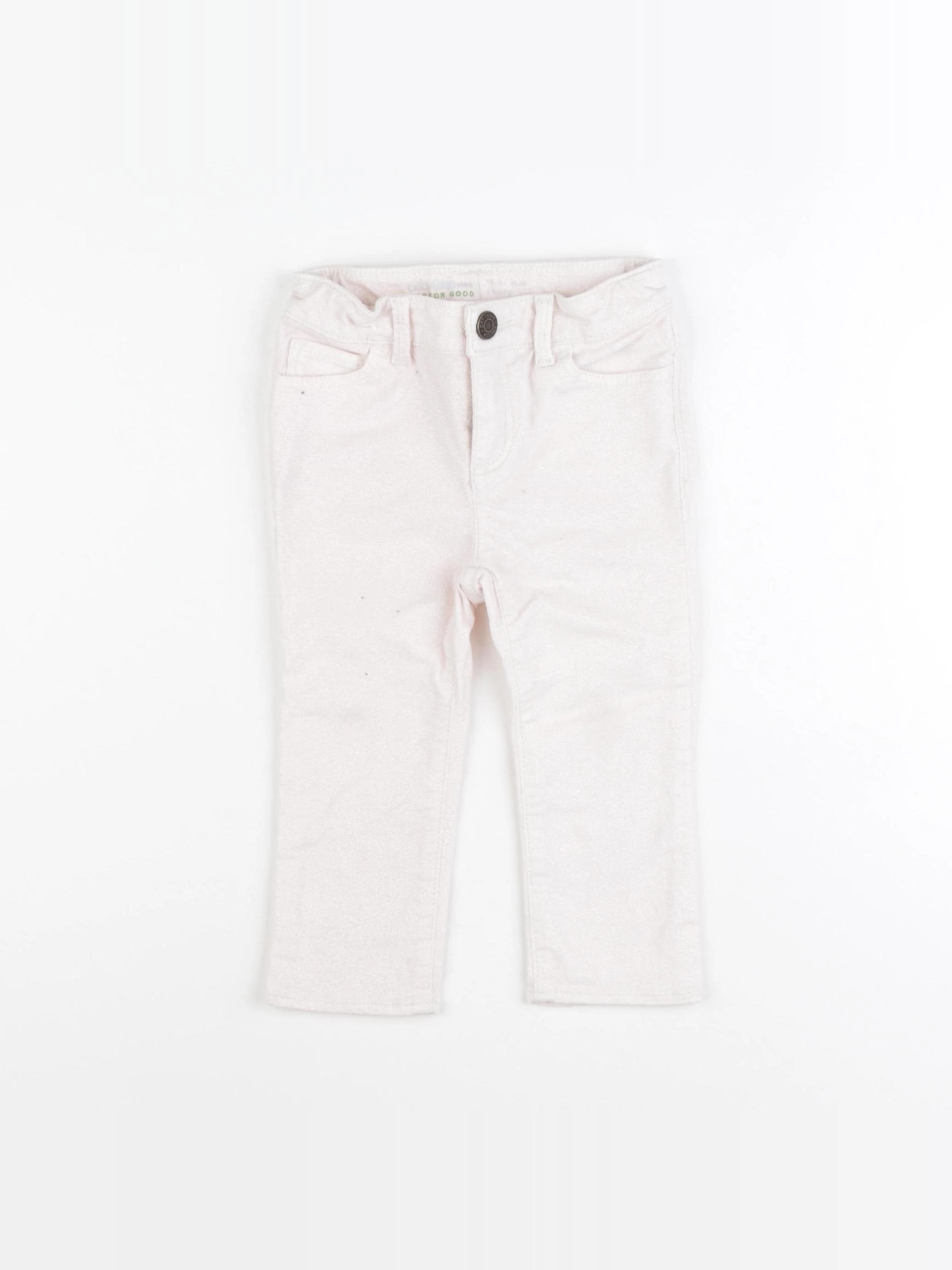 GAP - pantalon beige, argent - 18/24 mois