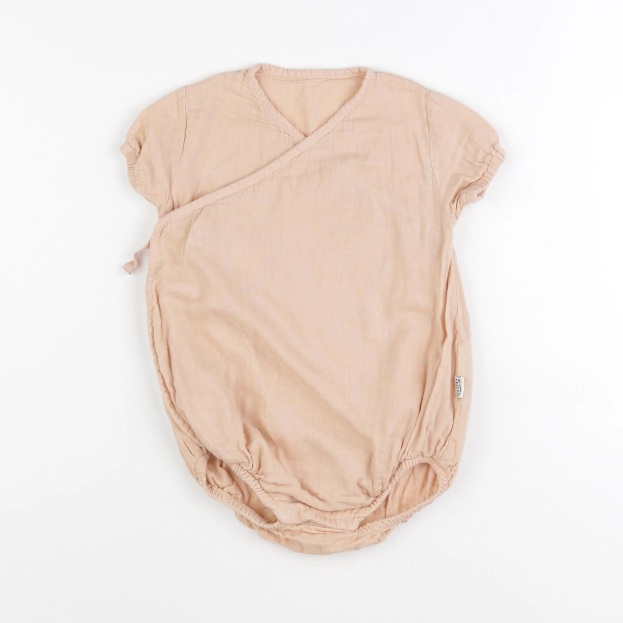 Poudre Organic - body blouse beige, rose - 6/9 mois