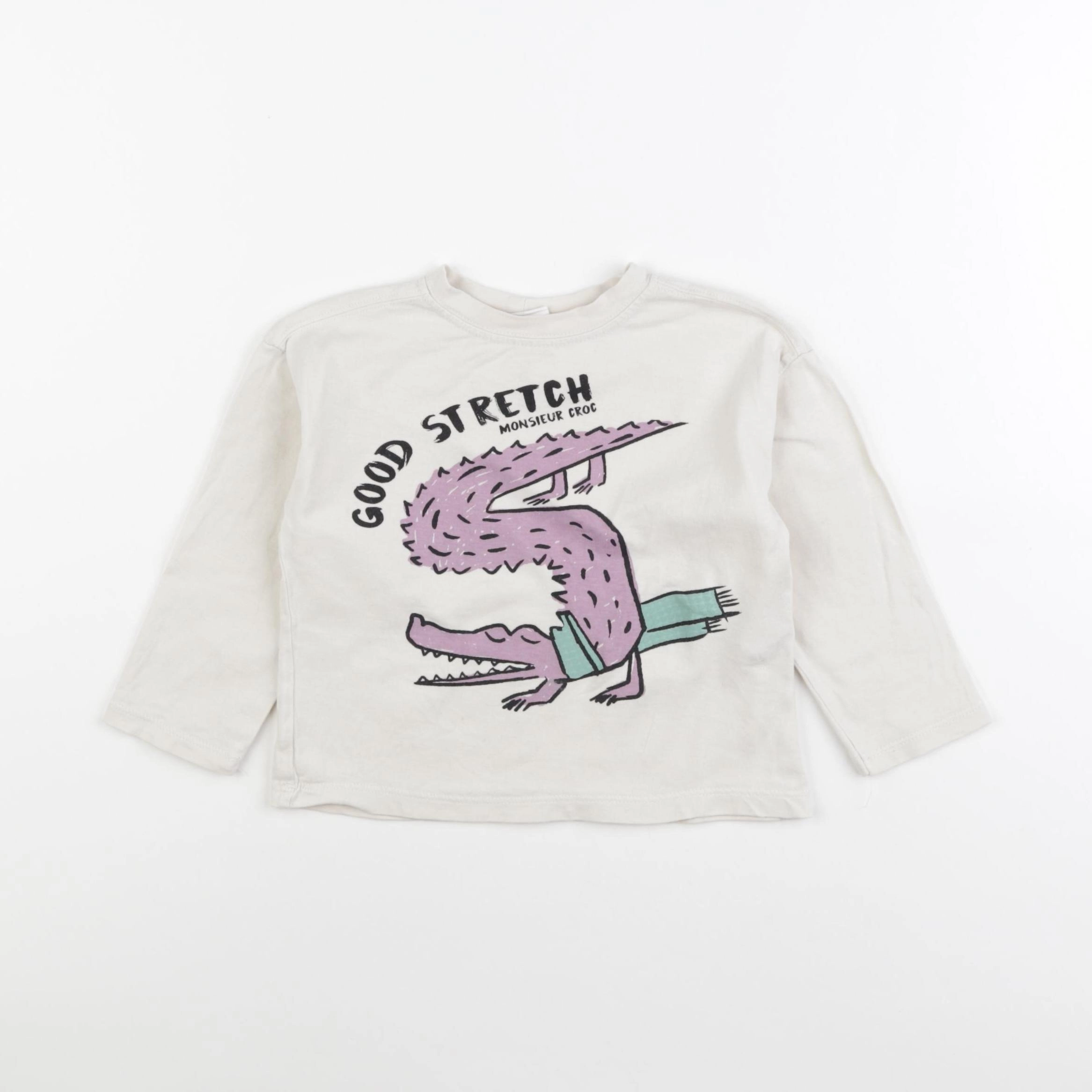 Zara - tee-shirt multicolore - 12/18 mois