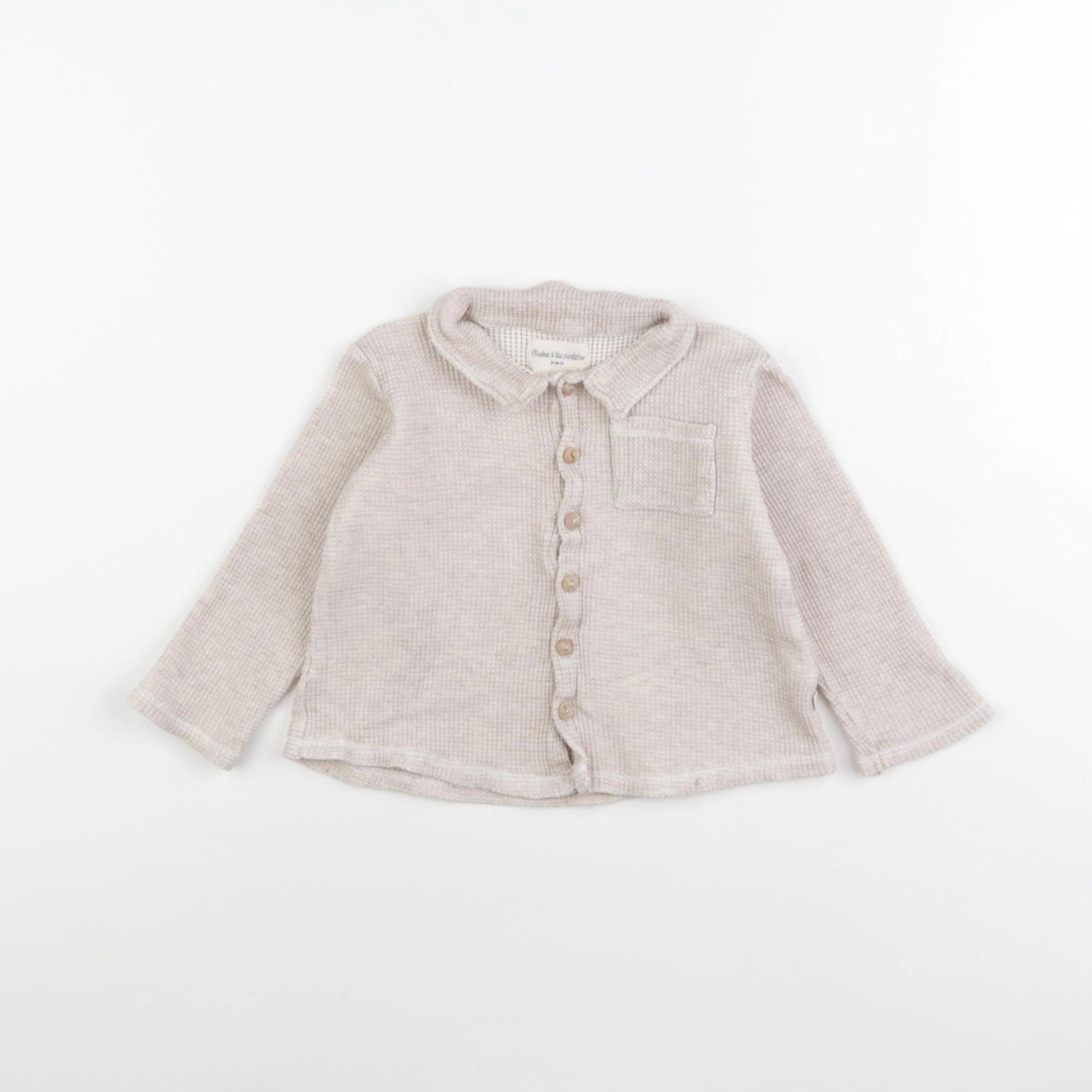 Arsène et les pipelettes - tee-shirt beige - 24 mois