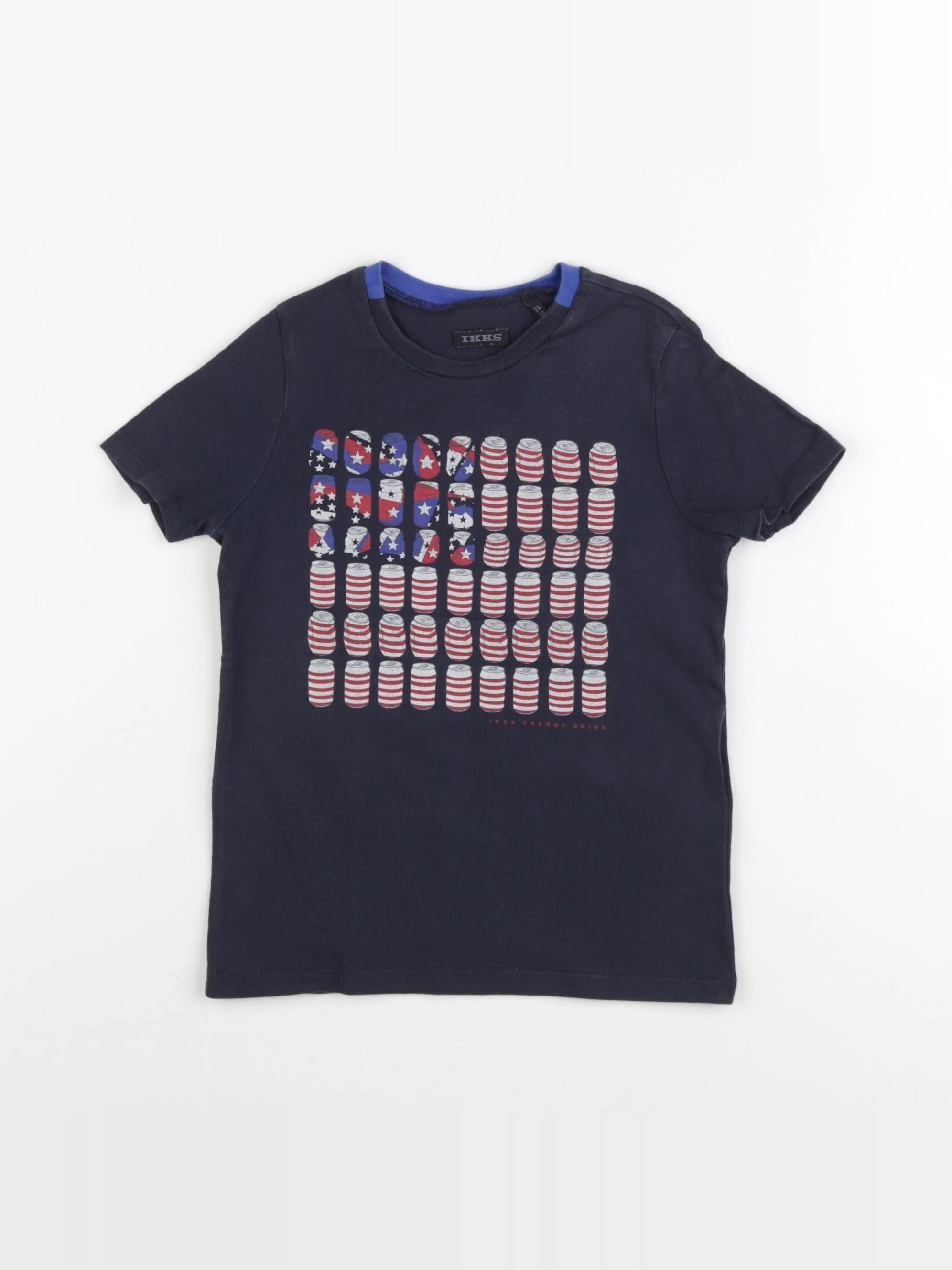 IKKS - tee-shirt bleu - 3 ans