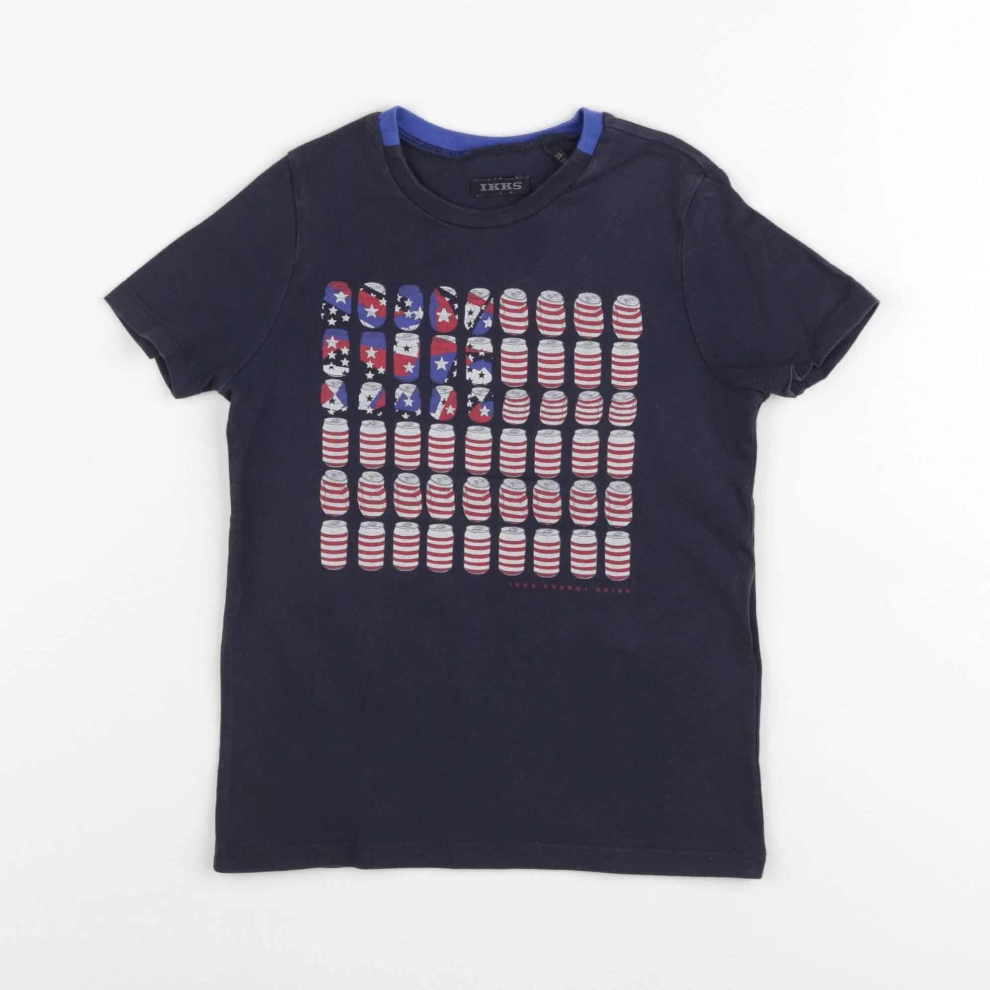IKKS - tee-shirt bleu - 3 ans
