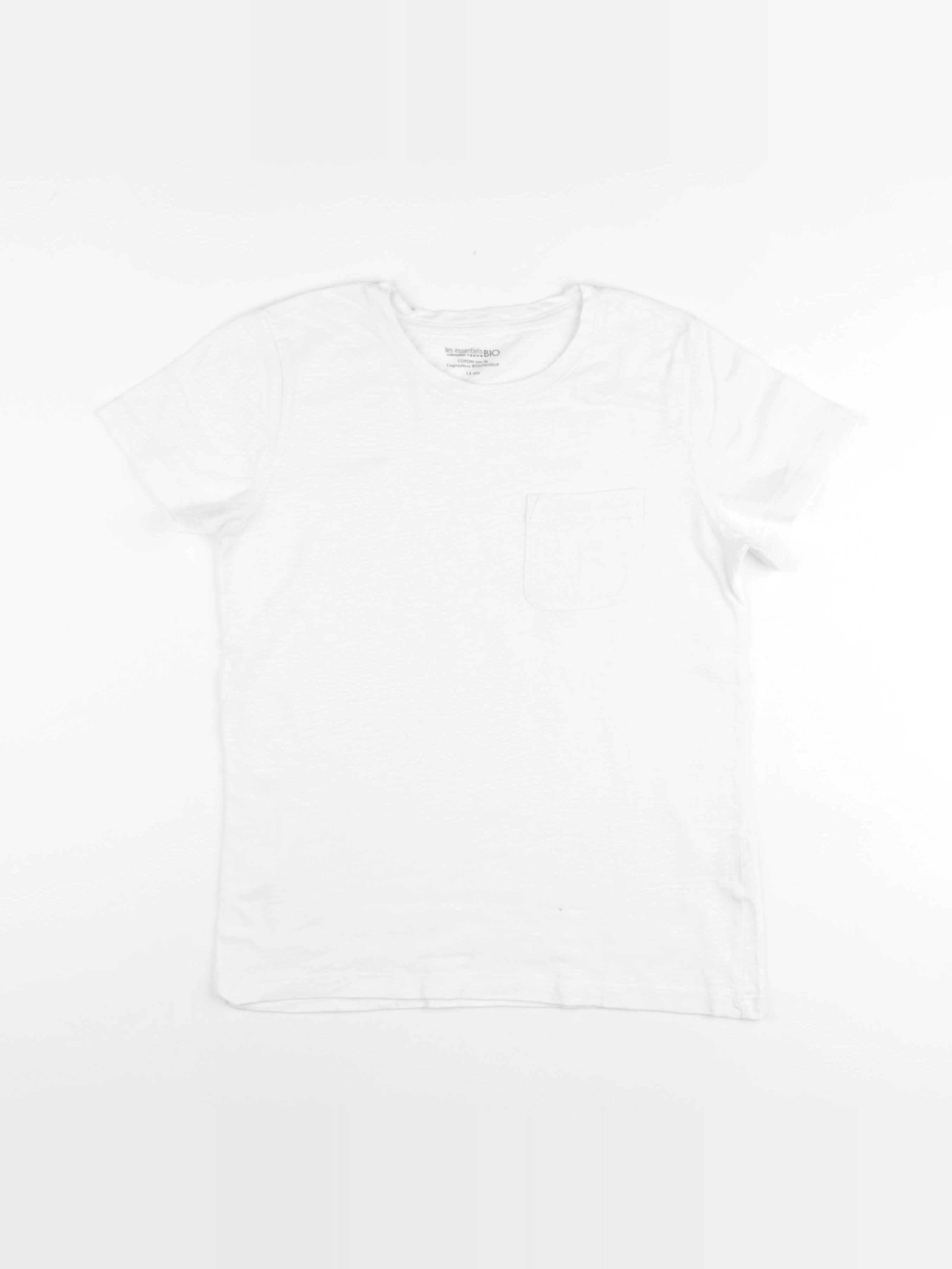 Monoprix - tee-shirt blanc - 14 ans