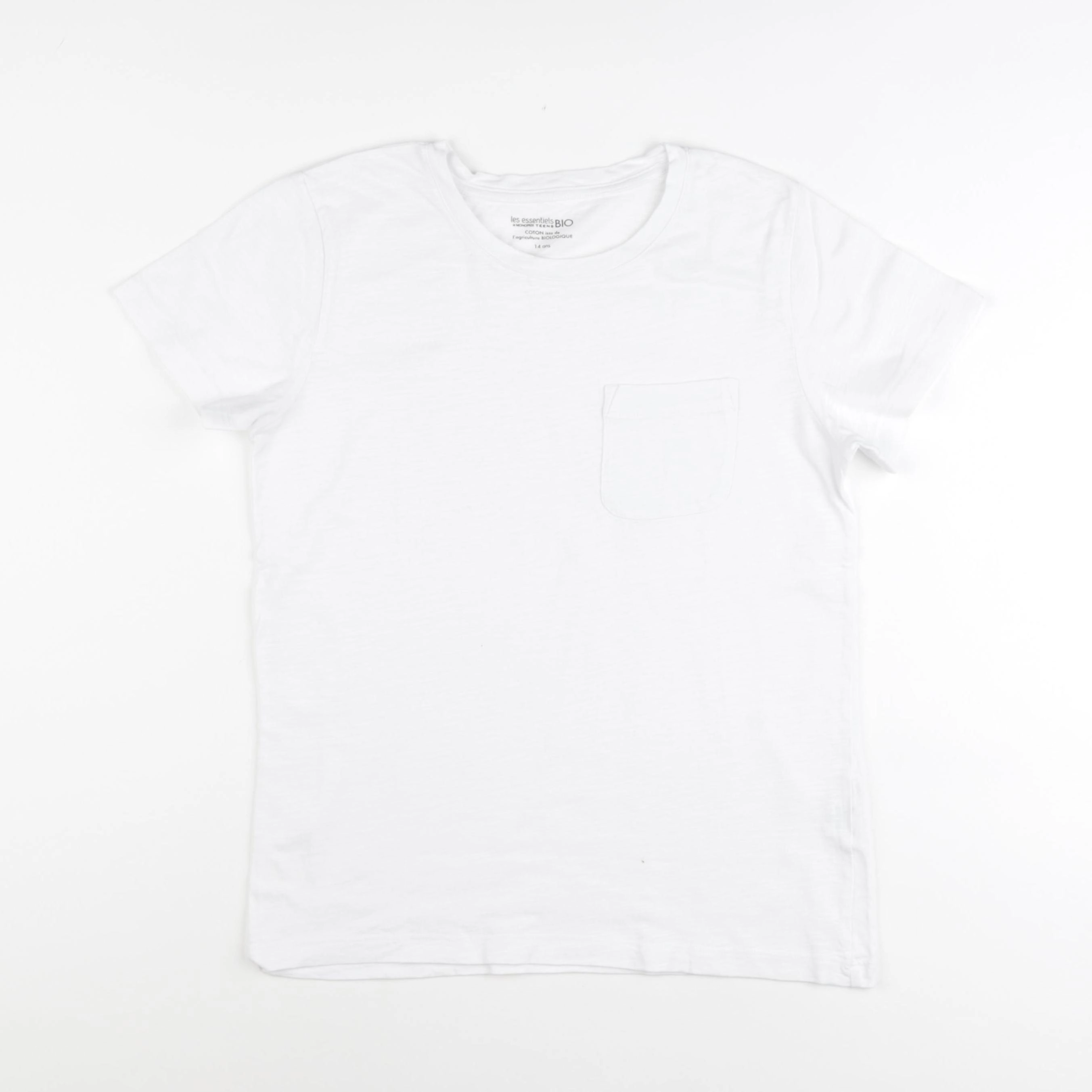 Monoprix - tee-shirt blanc - 14 ans