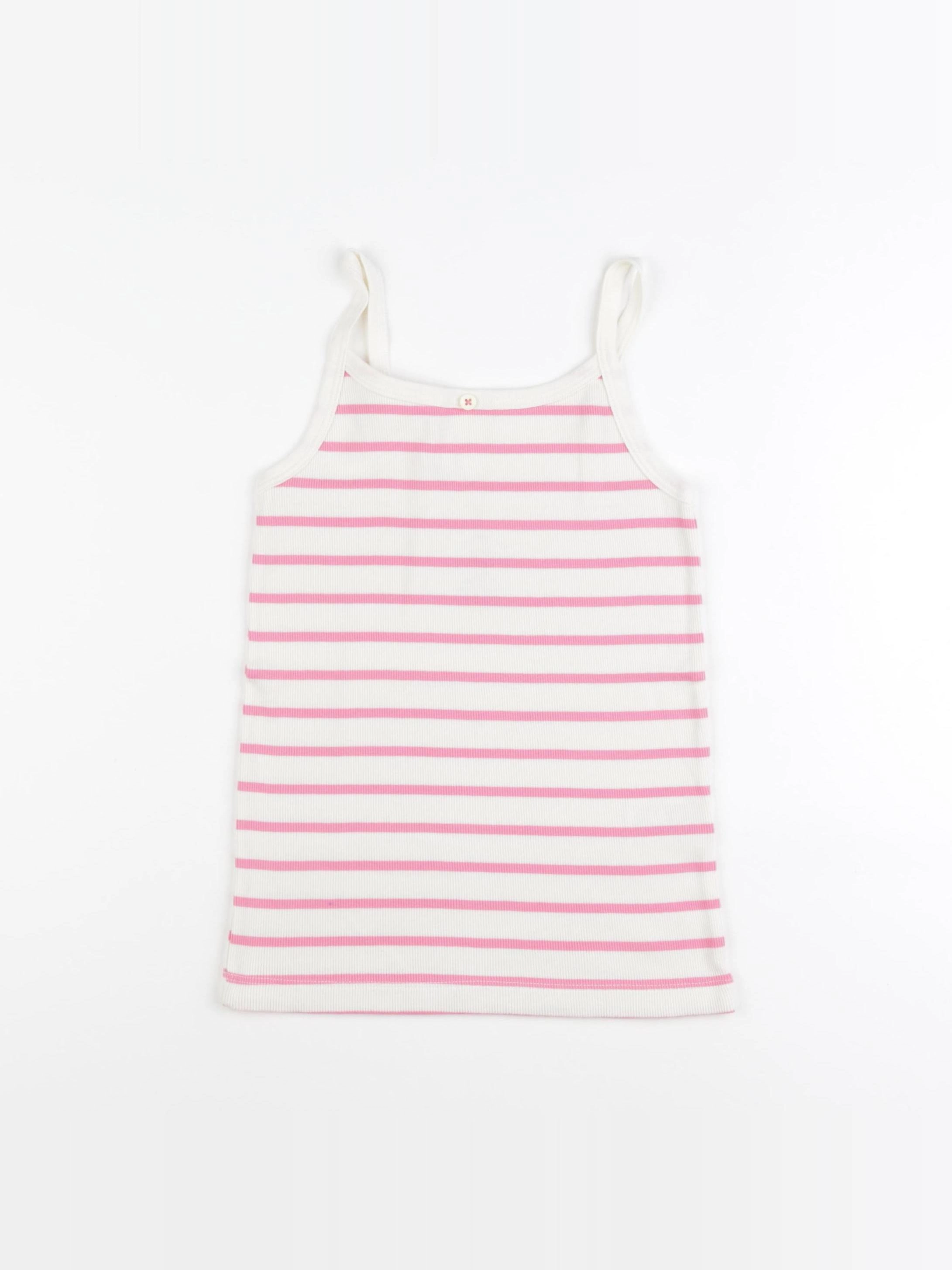 Petit Bateau - débardeur beige, rose - 12 ans