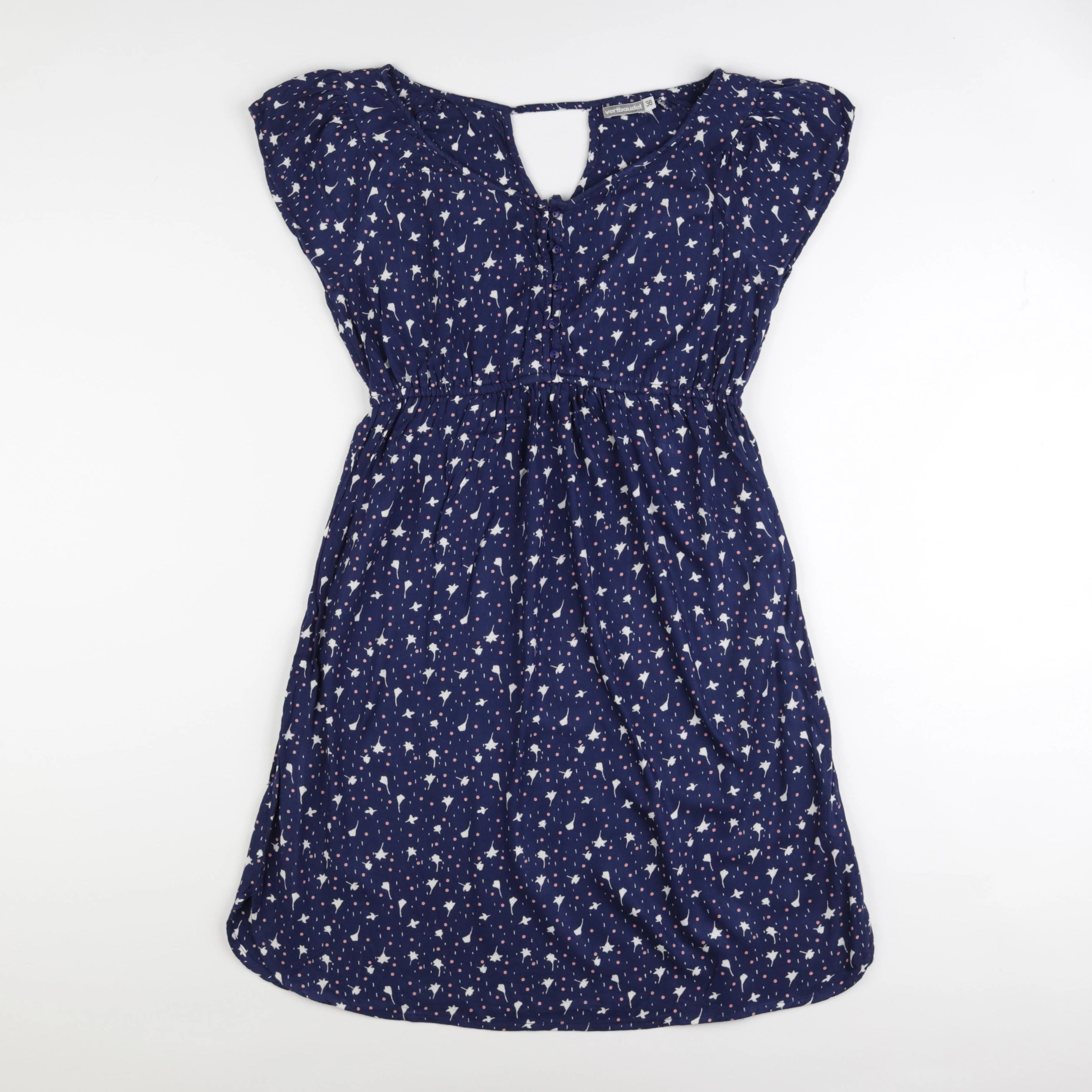 Vertbaudet - robe grossesse bleu - 38