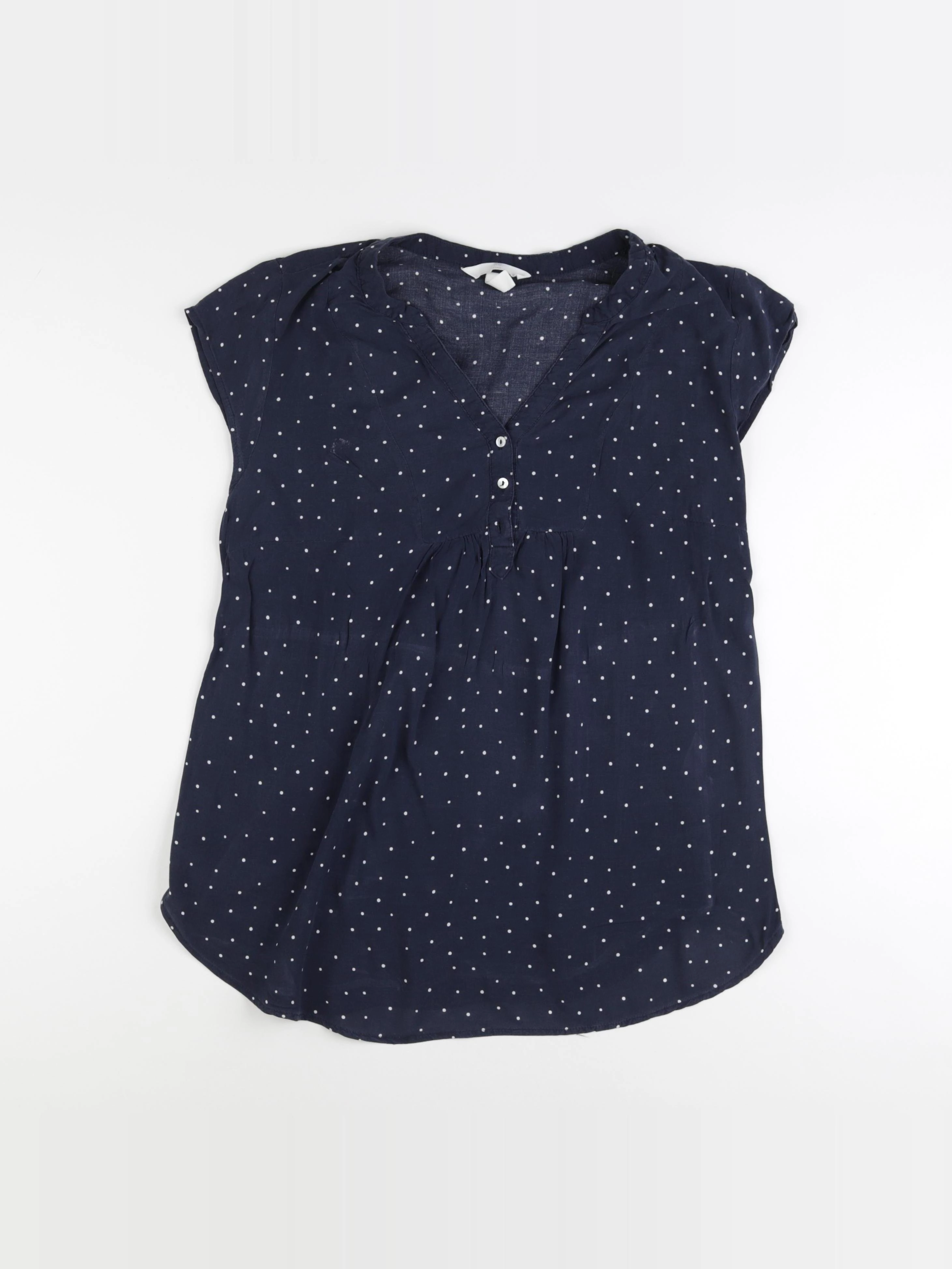 H&M - blouse grossesse bleu - 38