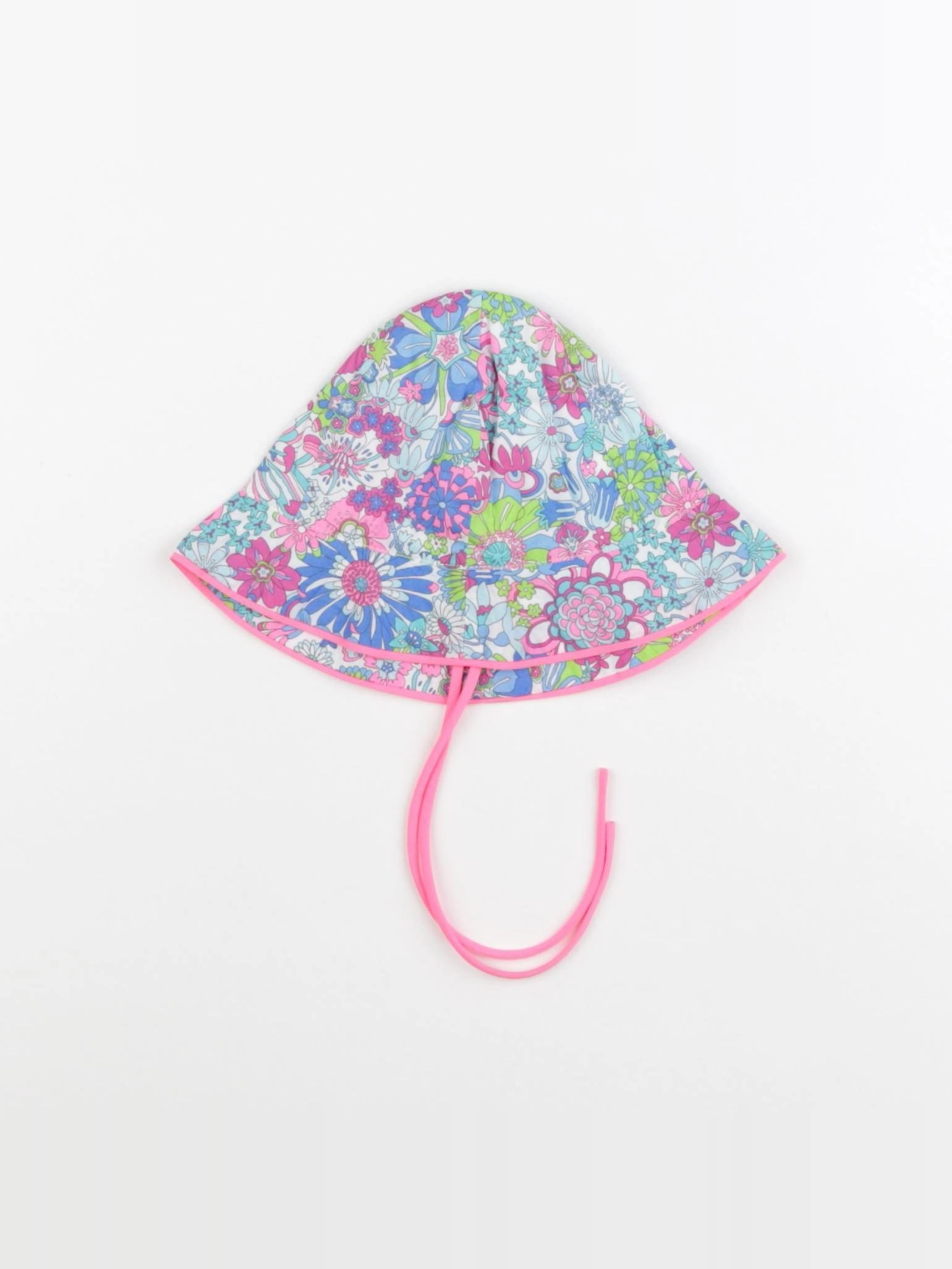 Jacadi - chapeau liberty multicolore - 12 mois