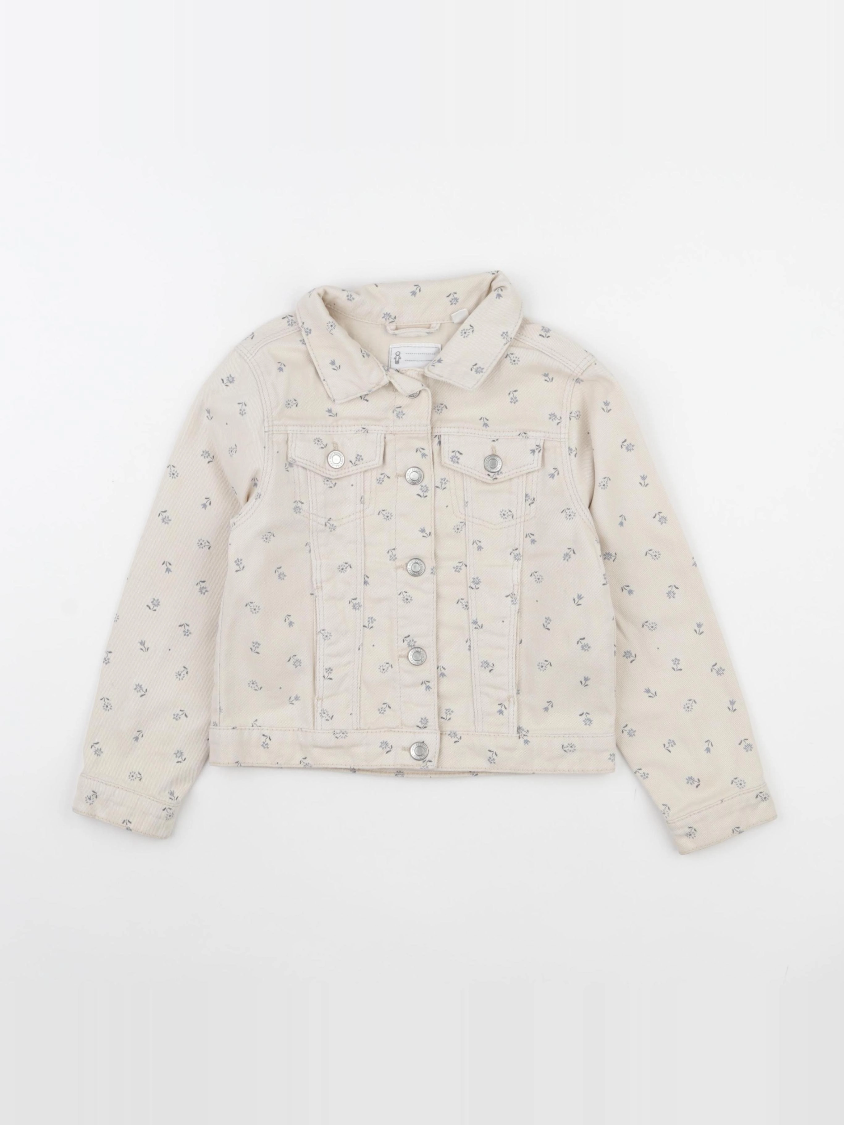 Vertbaudet - veste beige - 6 ans