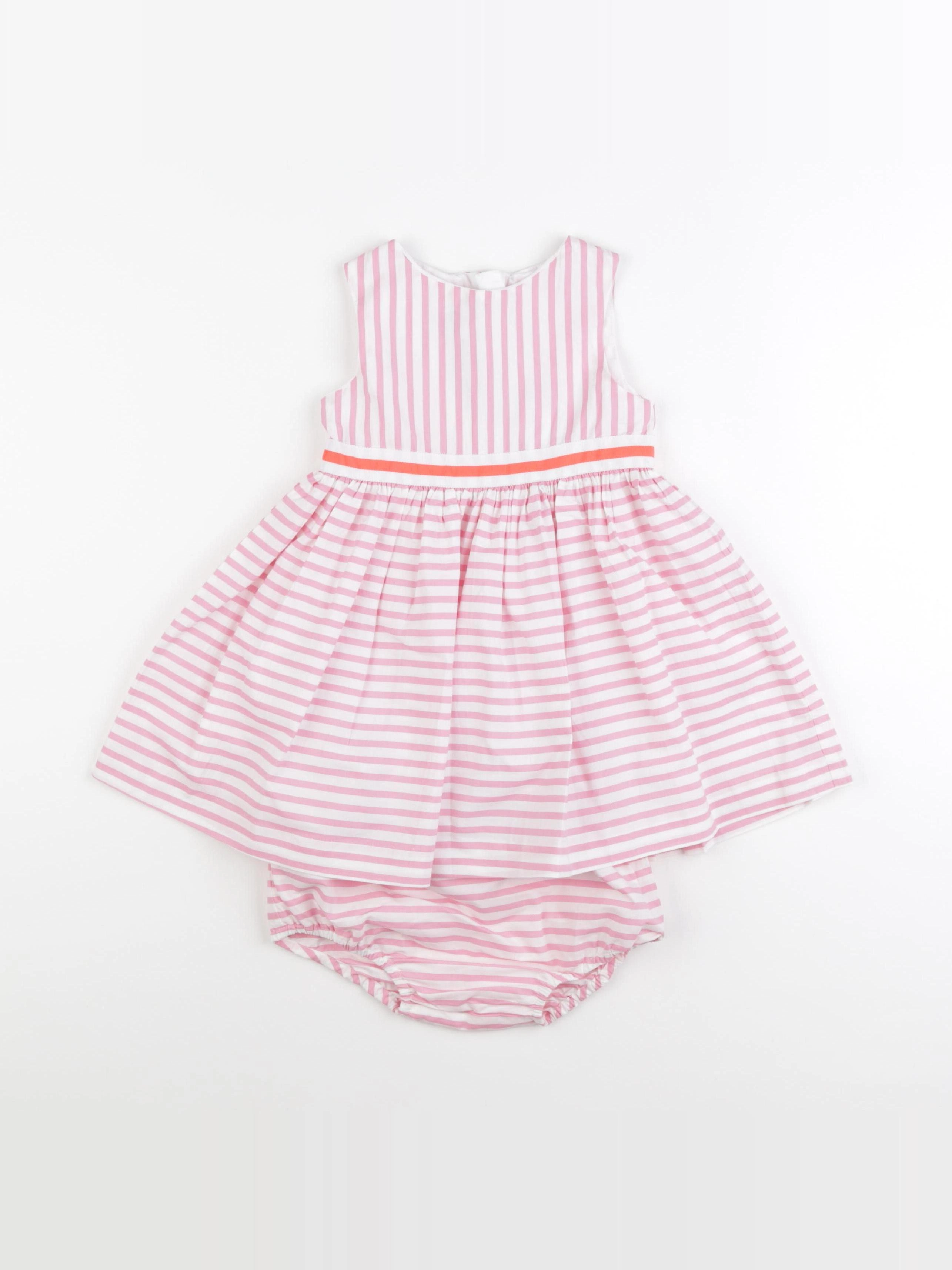Jacadi - robe rose - 24 mois