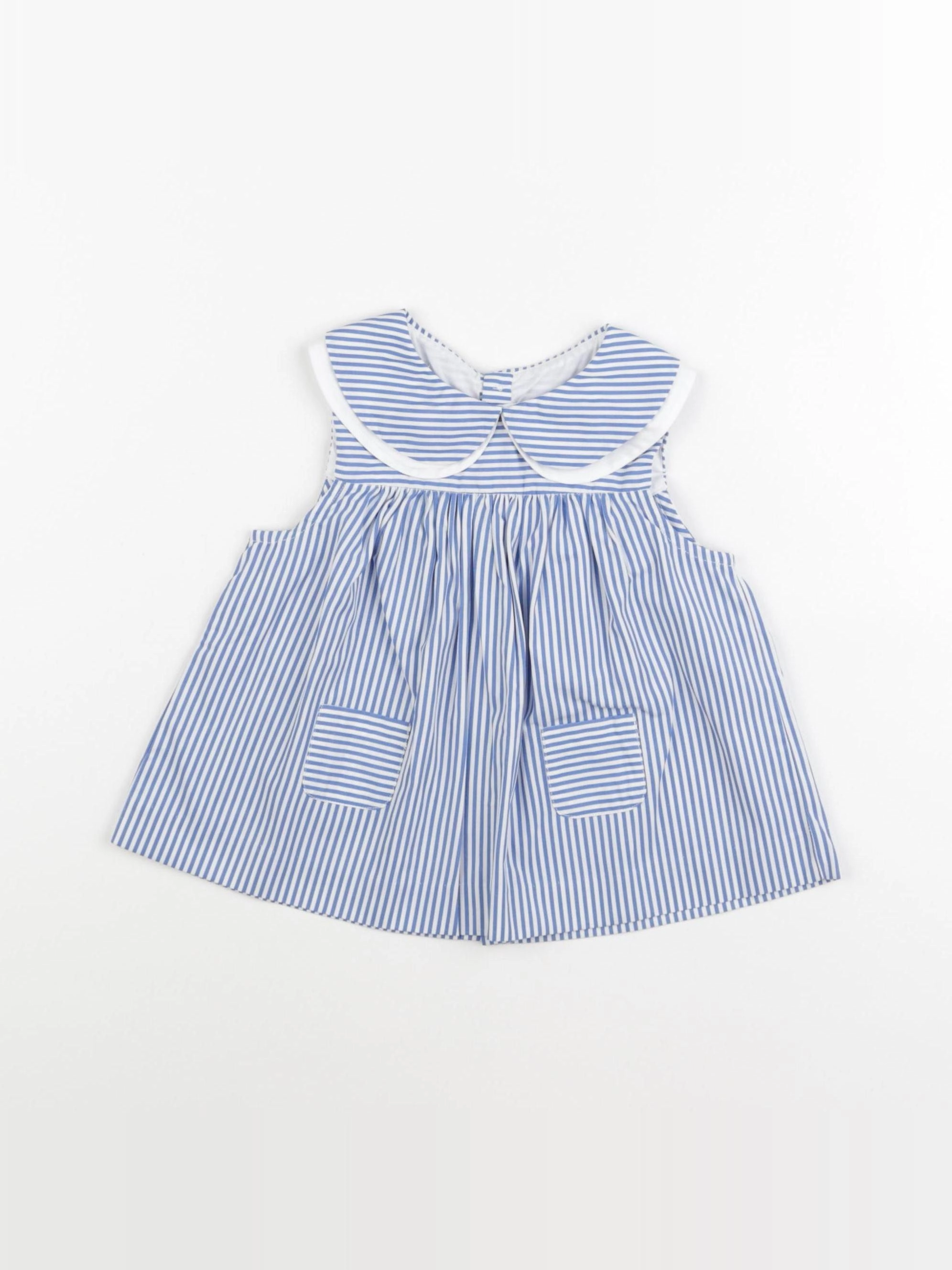 Jacadi - blouse bleu - 24 mois