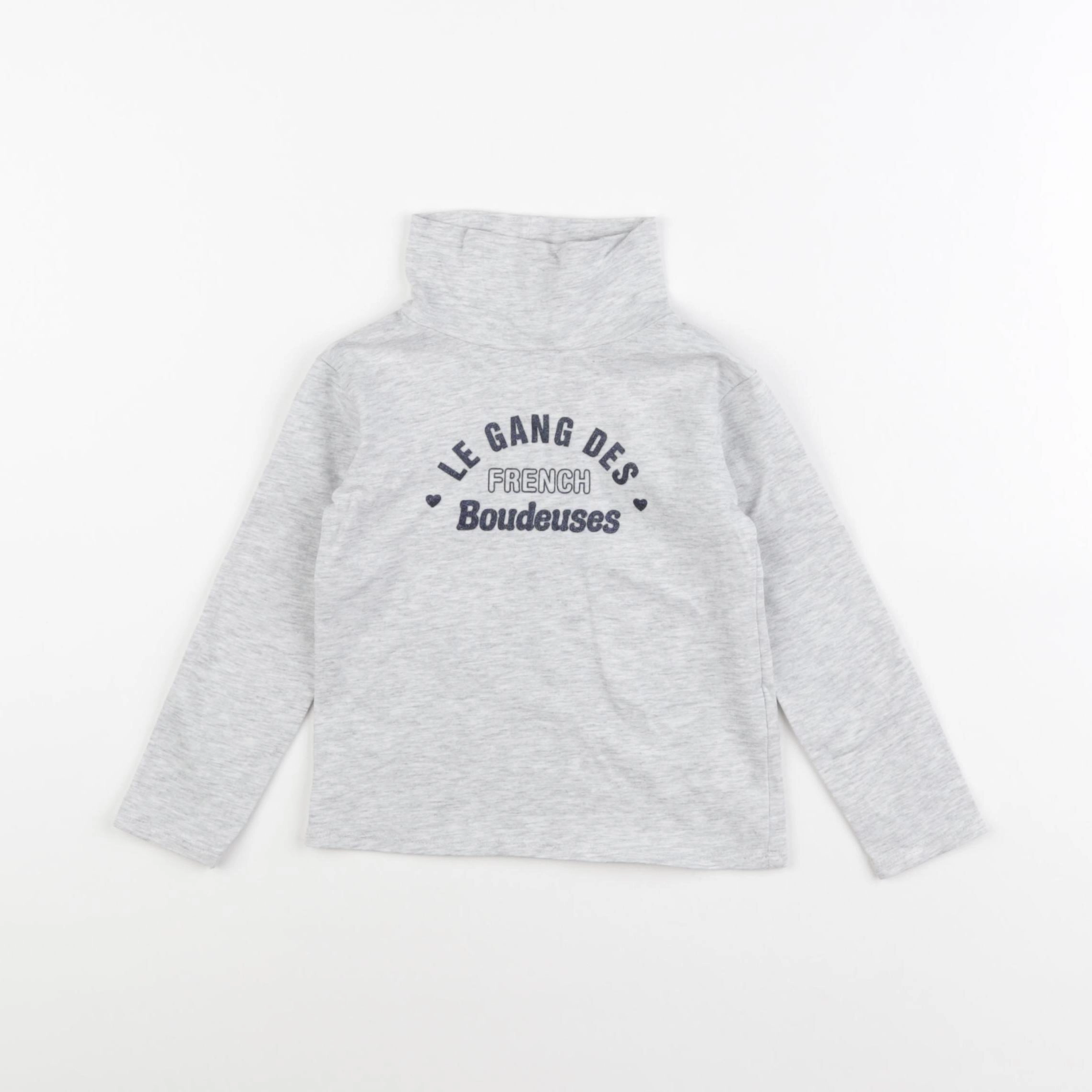 Vertbaudet - sous-pull gris - 2 ans