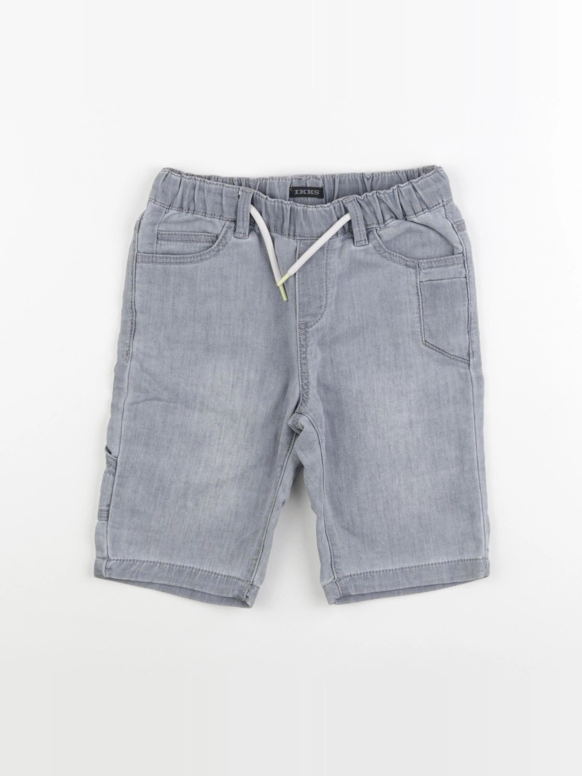 IKKS - short gris - 7 ans