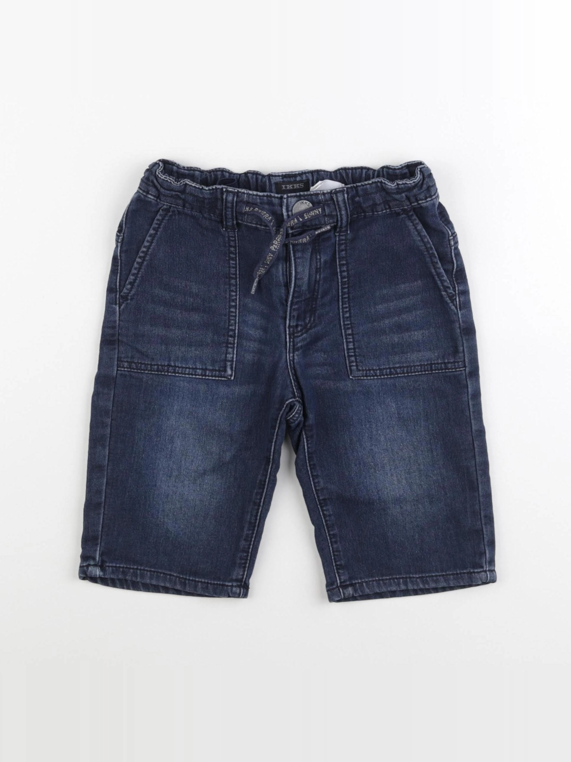 IKKS - short bleu - 8 ans