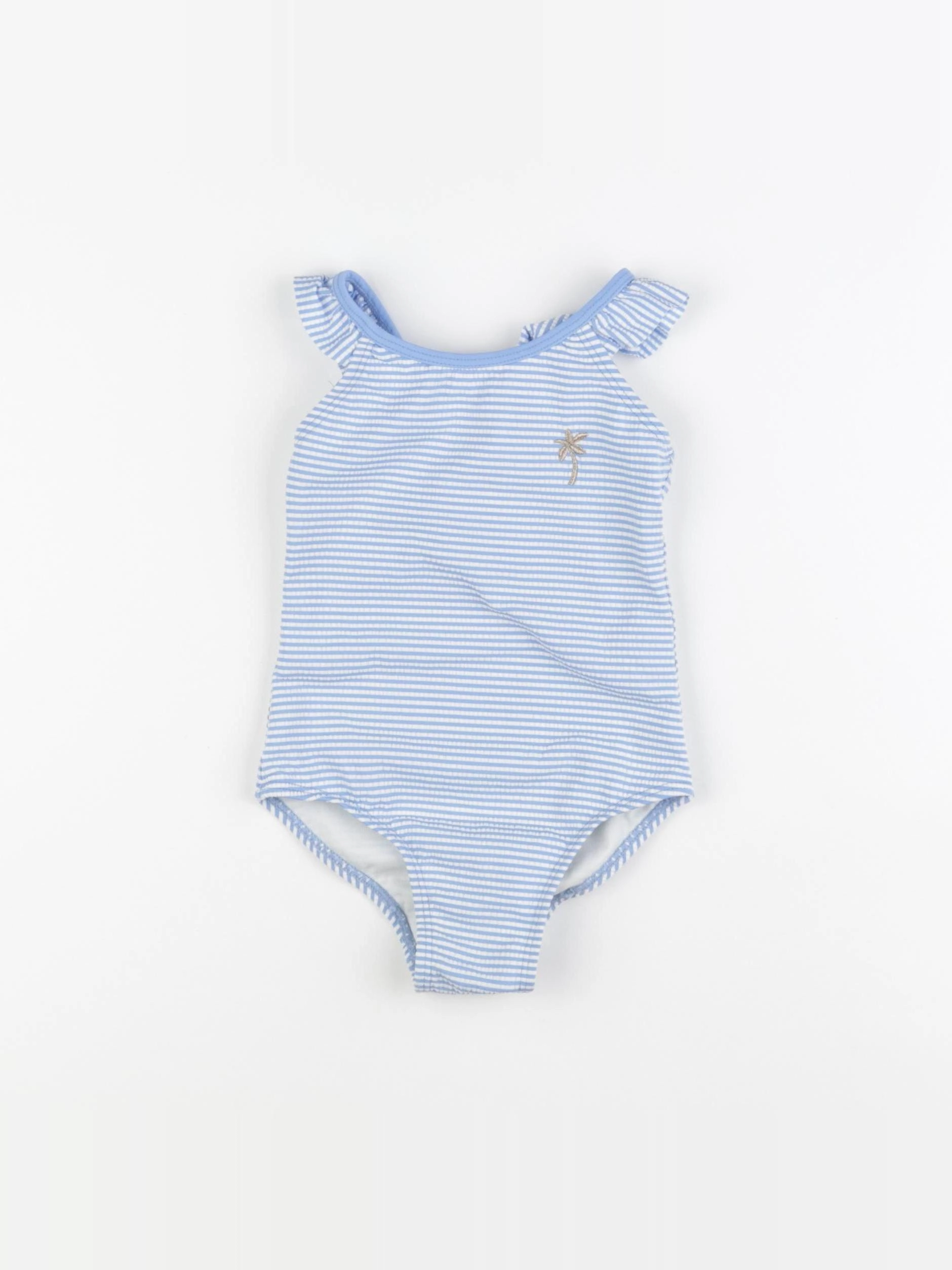 Tape à l'oeil - maillot de bain bleu, blanc - 24 mois