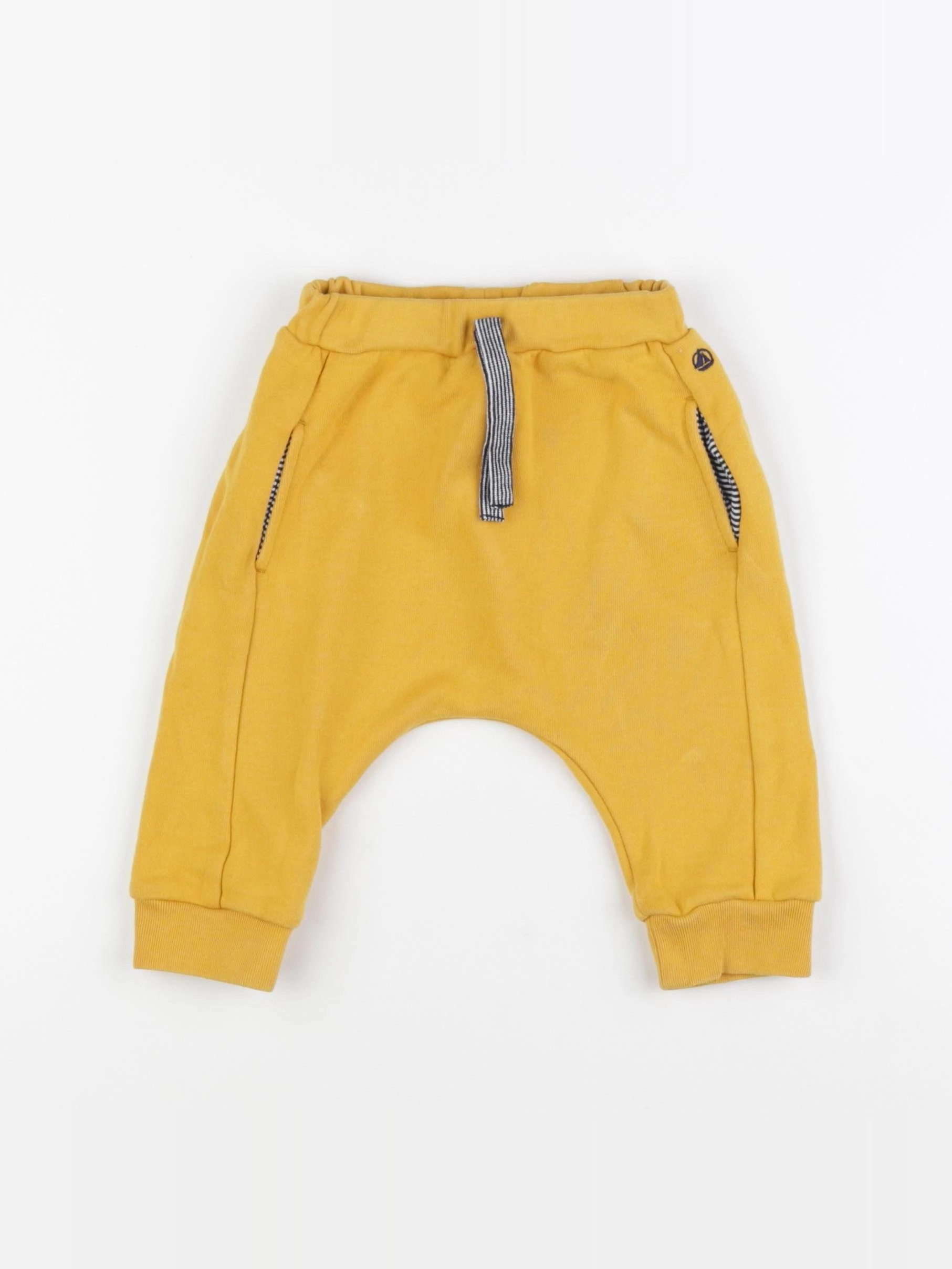 Petit Bateau - sarouel jaune - 6 mois