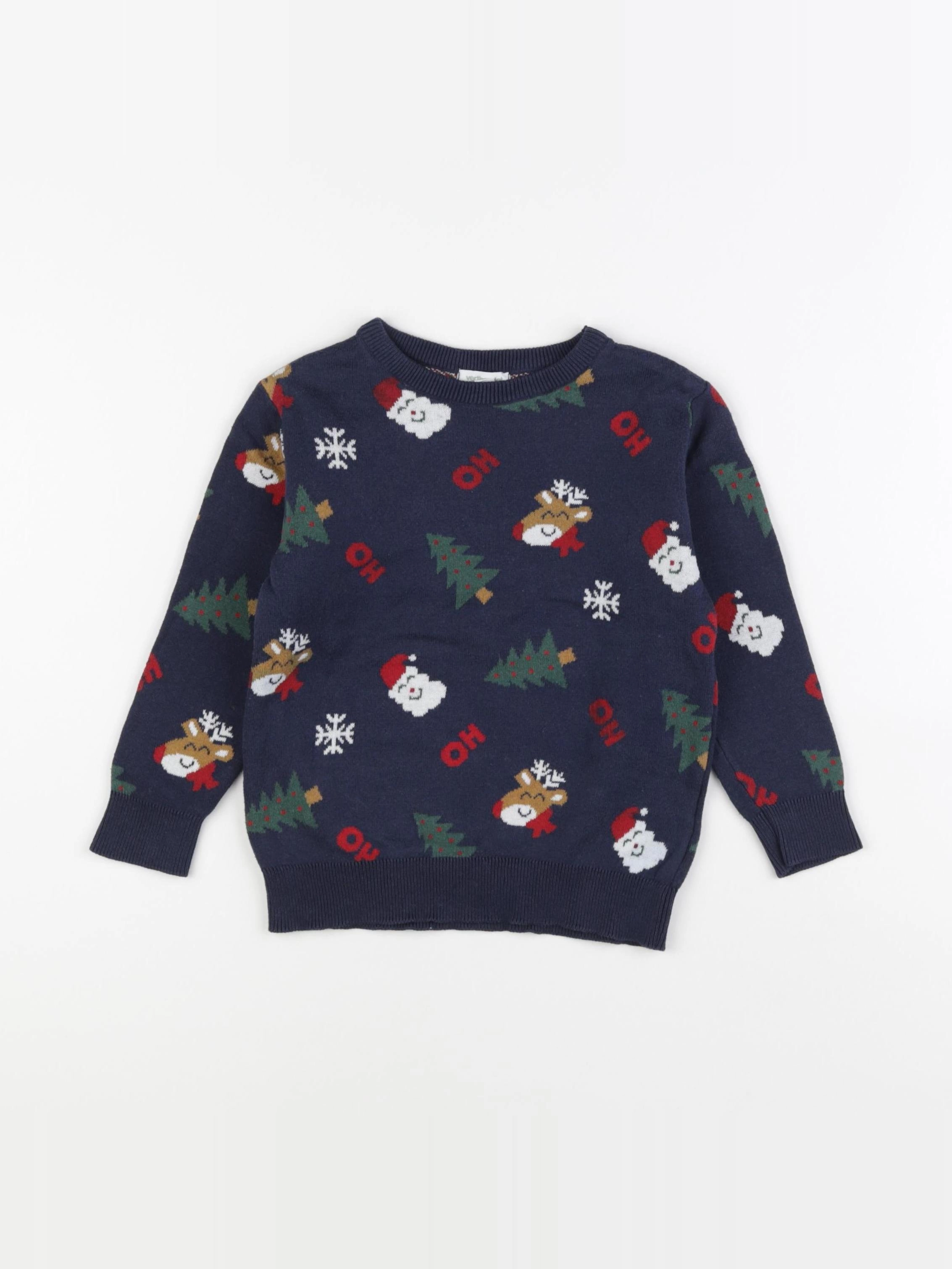 Vertbaudet - pull bleu - 4 ans