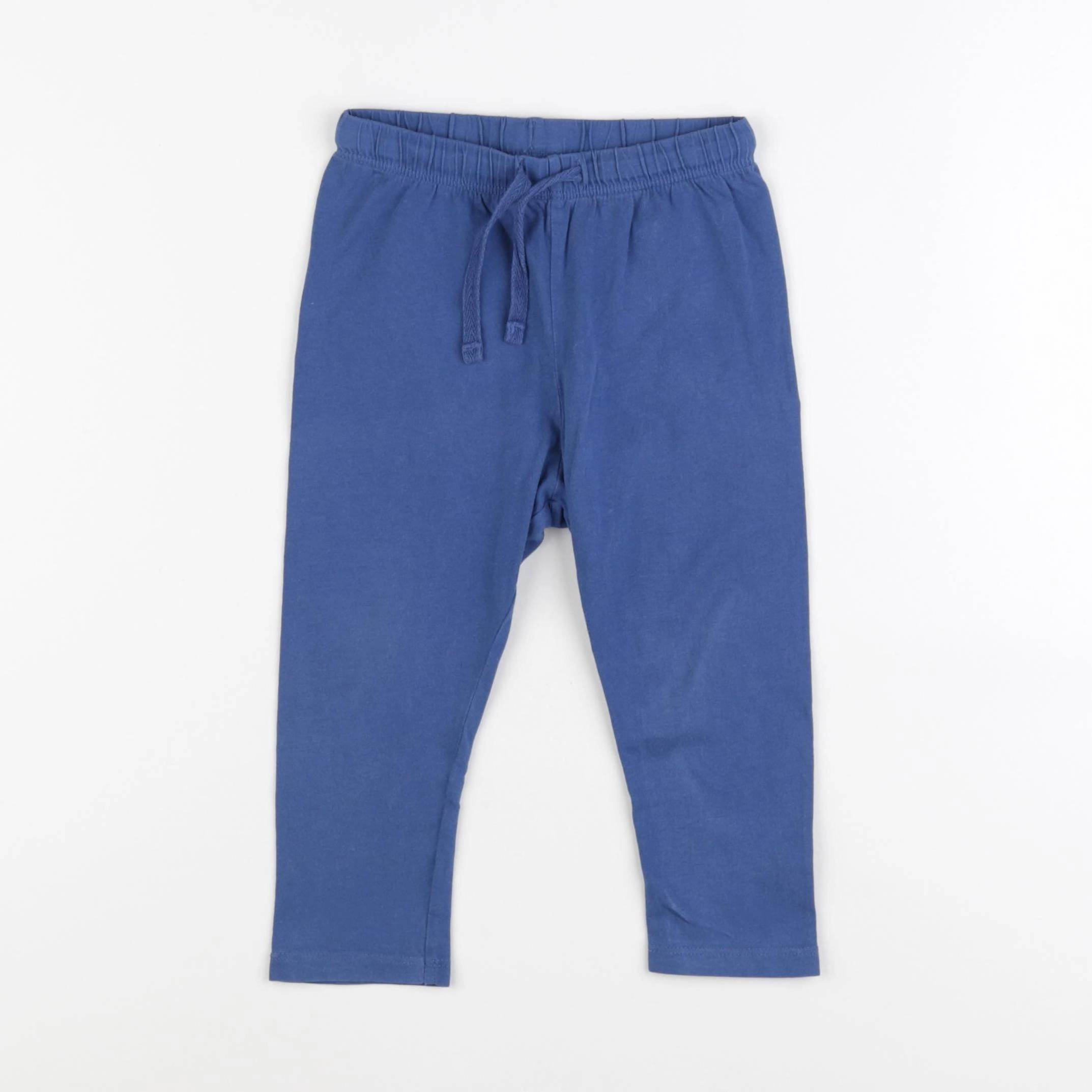 H&M - legging bleu - 12/18 mois