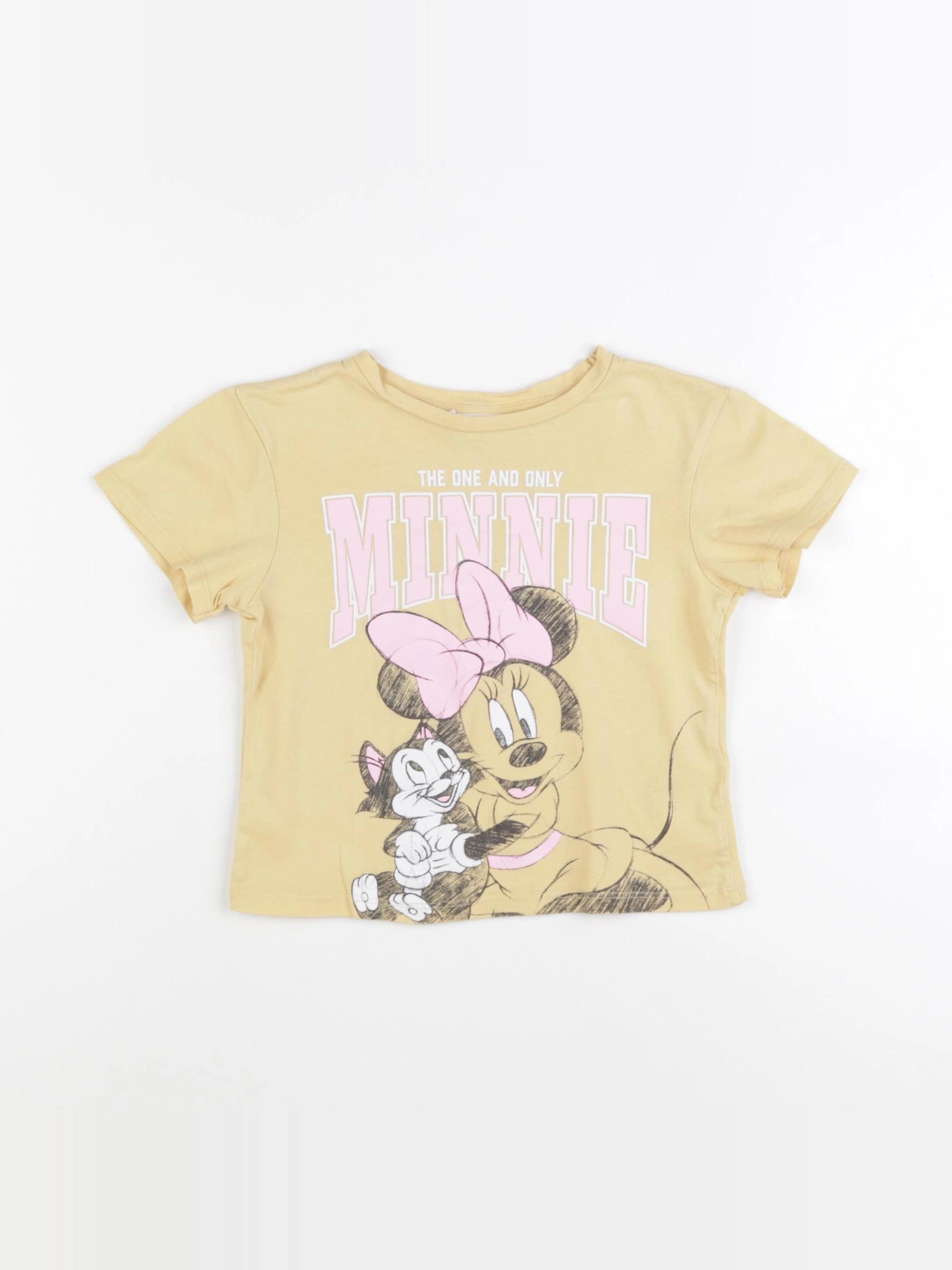 H&M - tee-shirt jaune - 2/4 ans