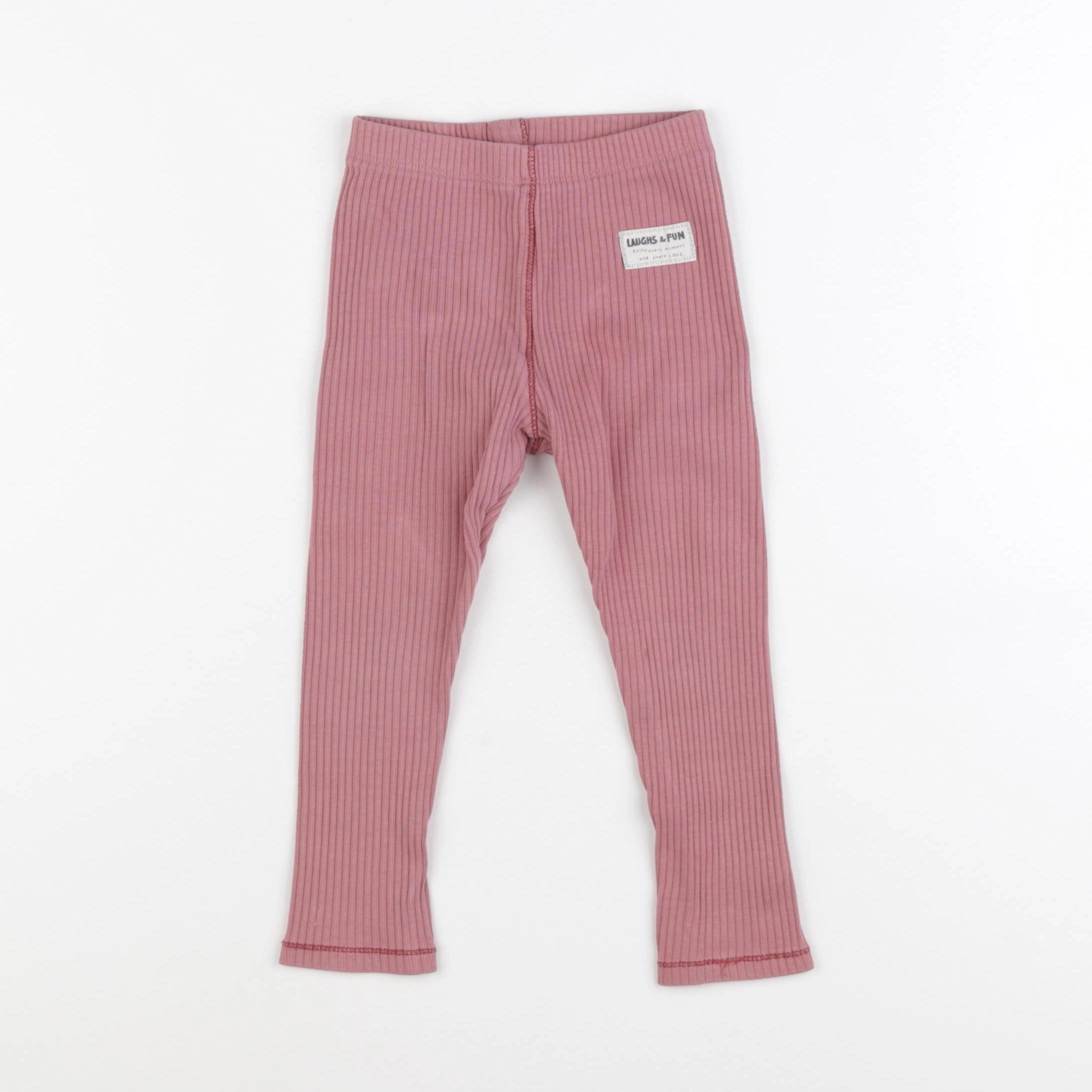 Zara - legging rose - 3/4 ans
