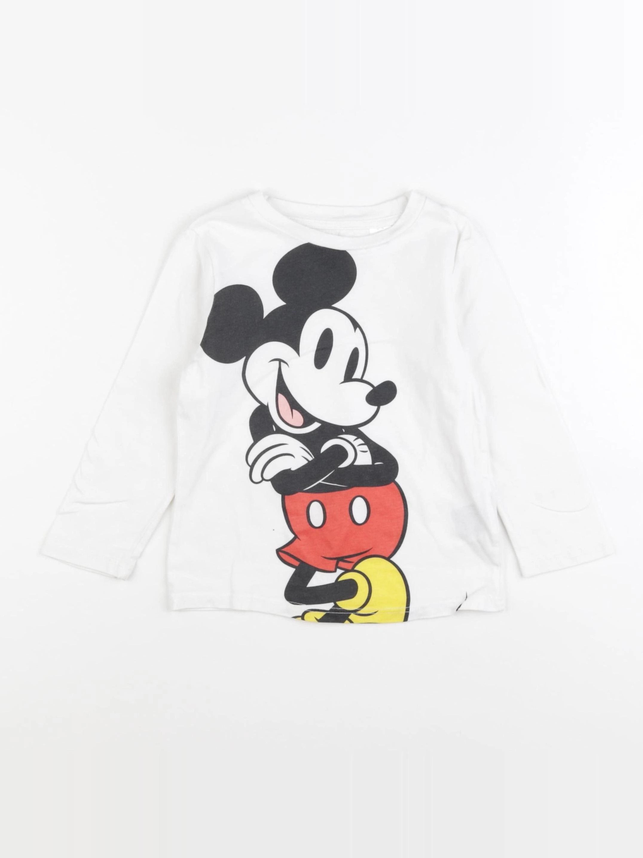 H&M - tee-shirt blanc - 2/4 ans