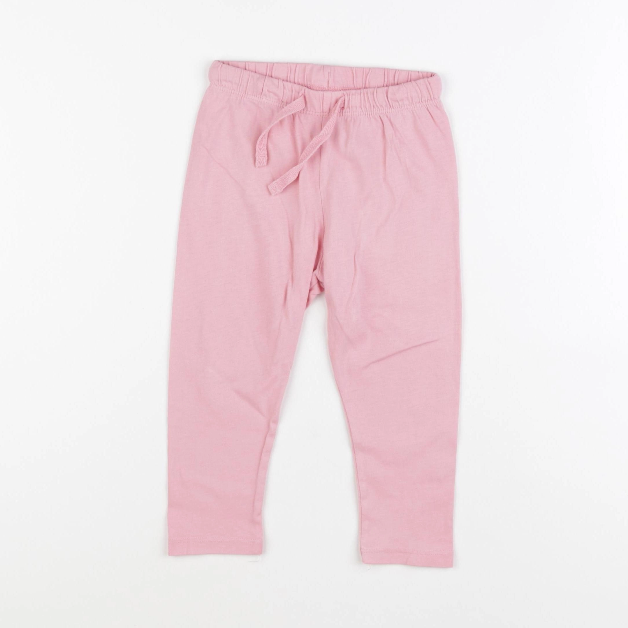 H&M - legging rose - 12/18 mois