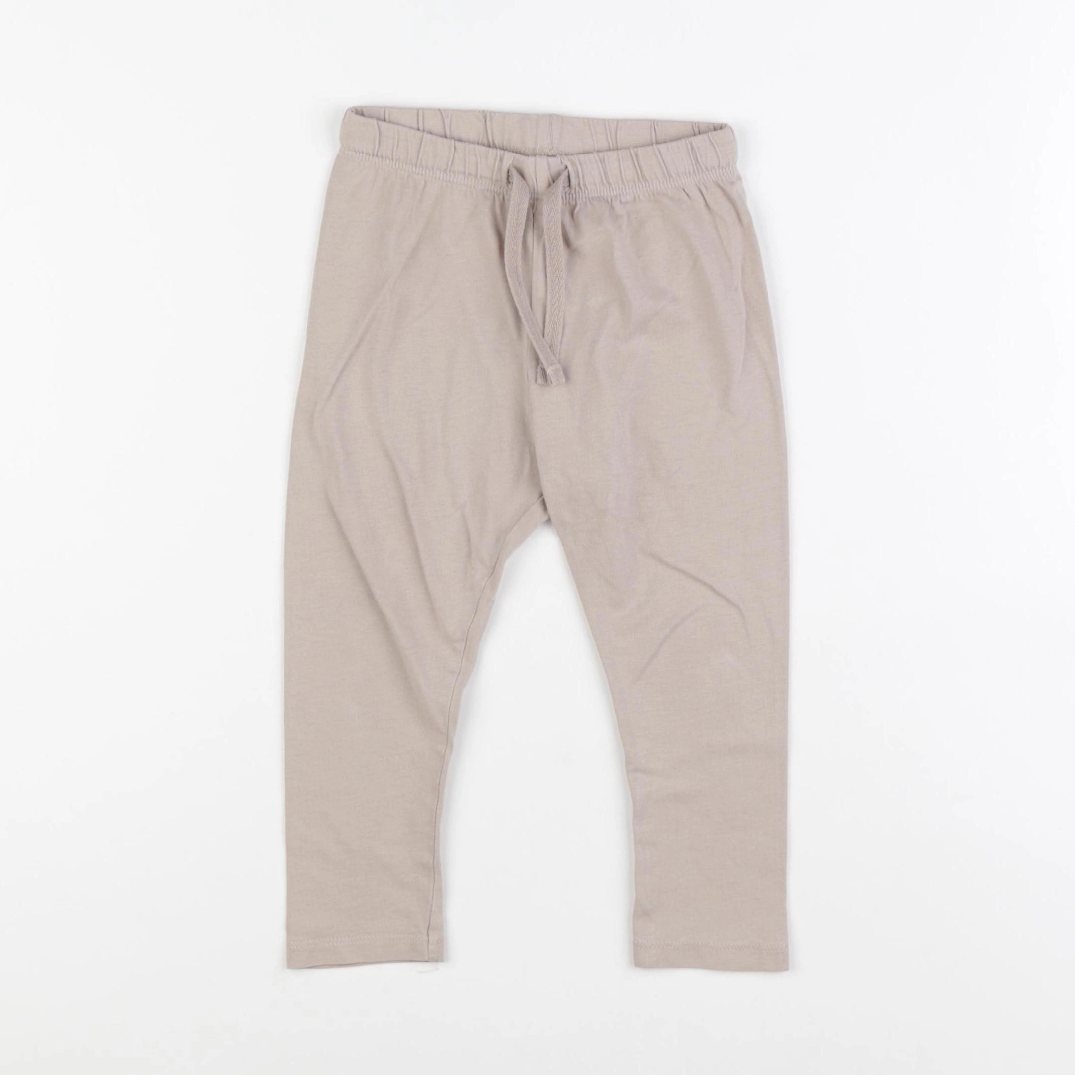 H&M - legging beige - 12/18 mois