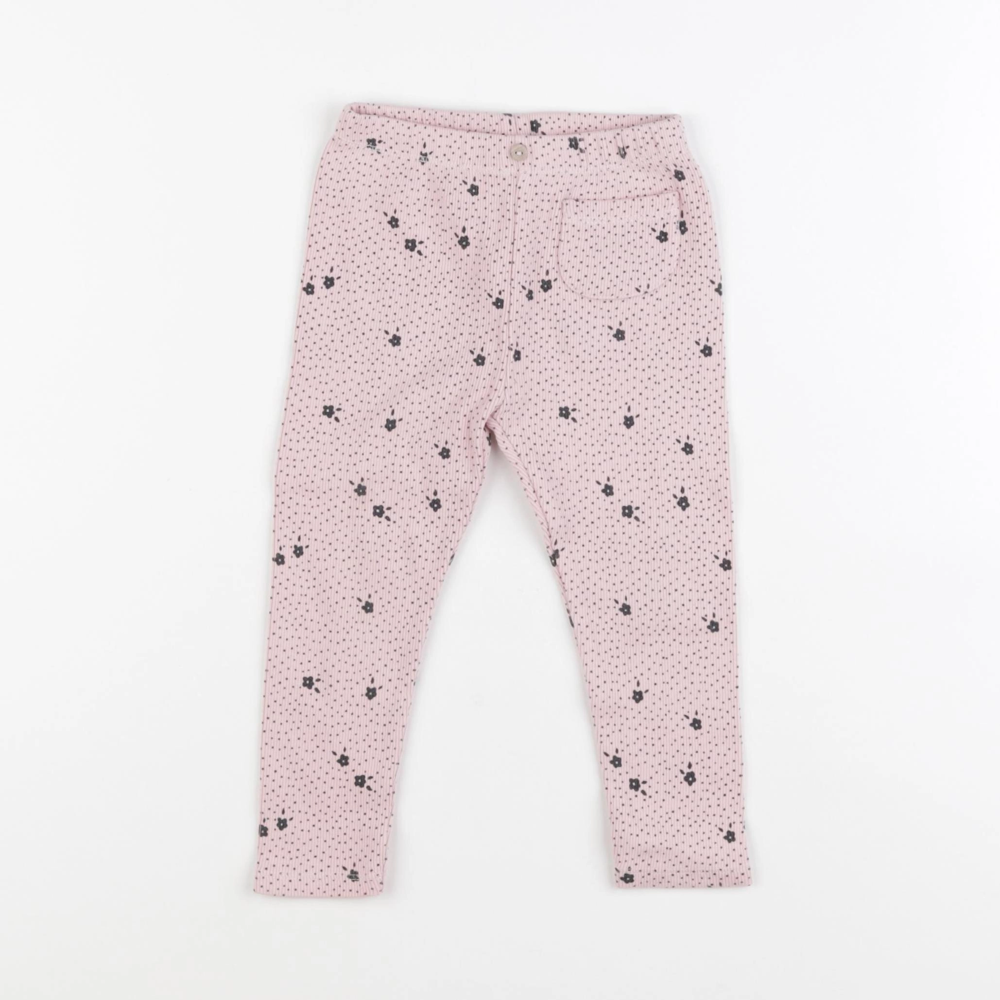 Zara - legging rose - 18/24 mois