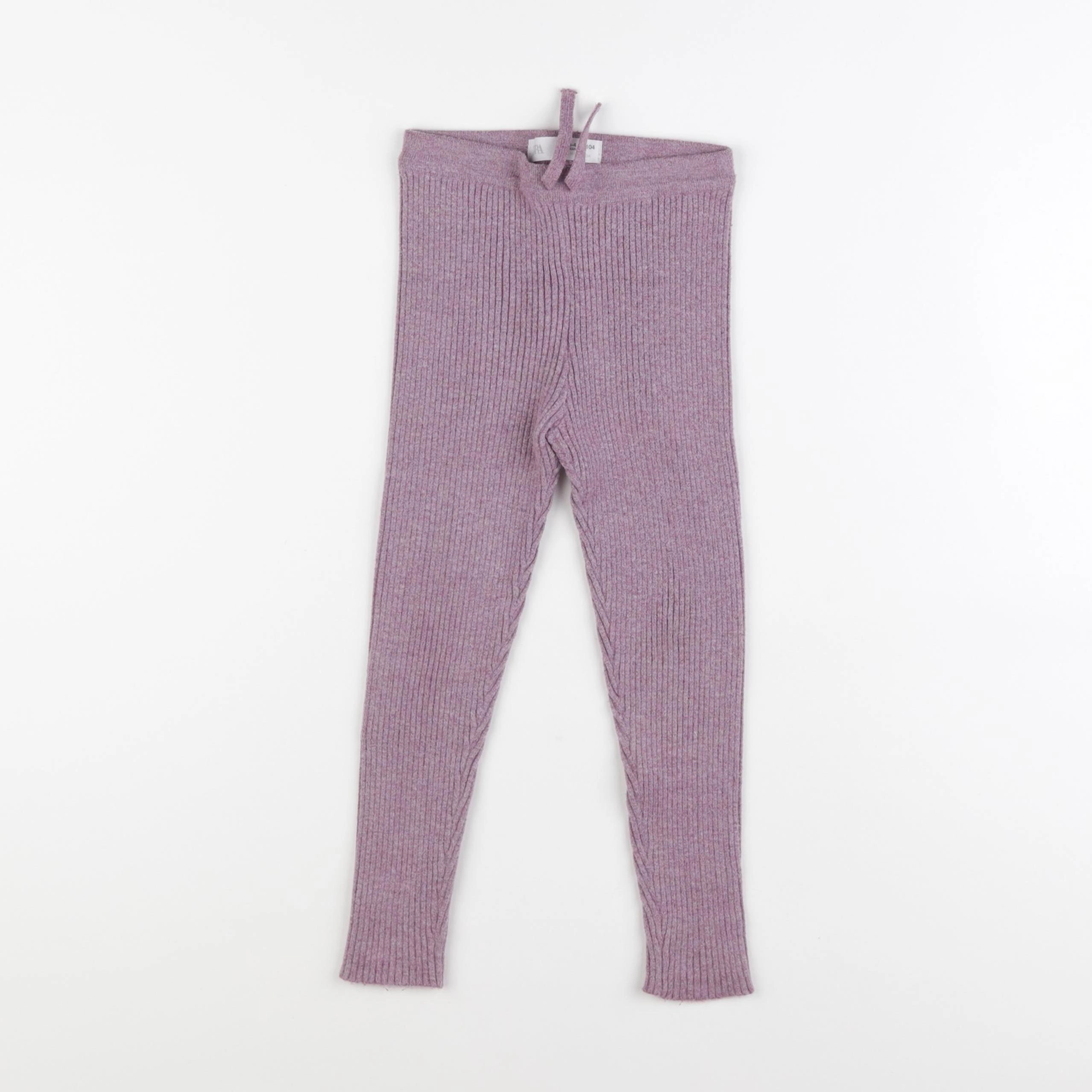 Zara - legging violet - 3/4 ans
