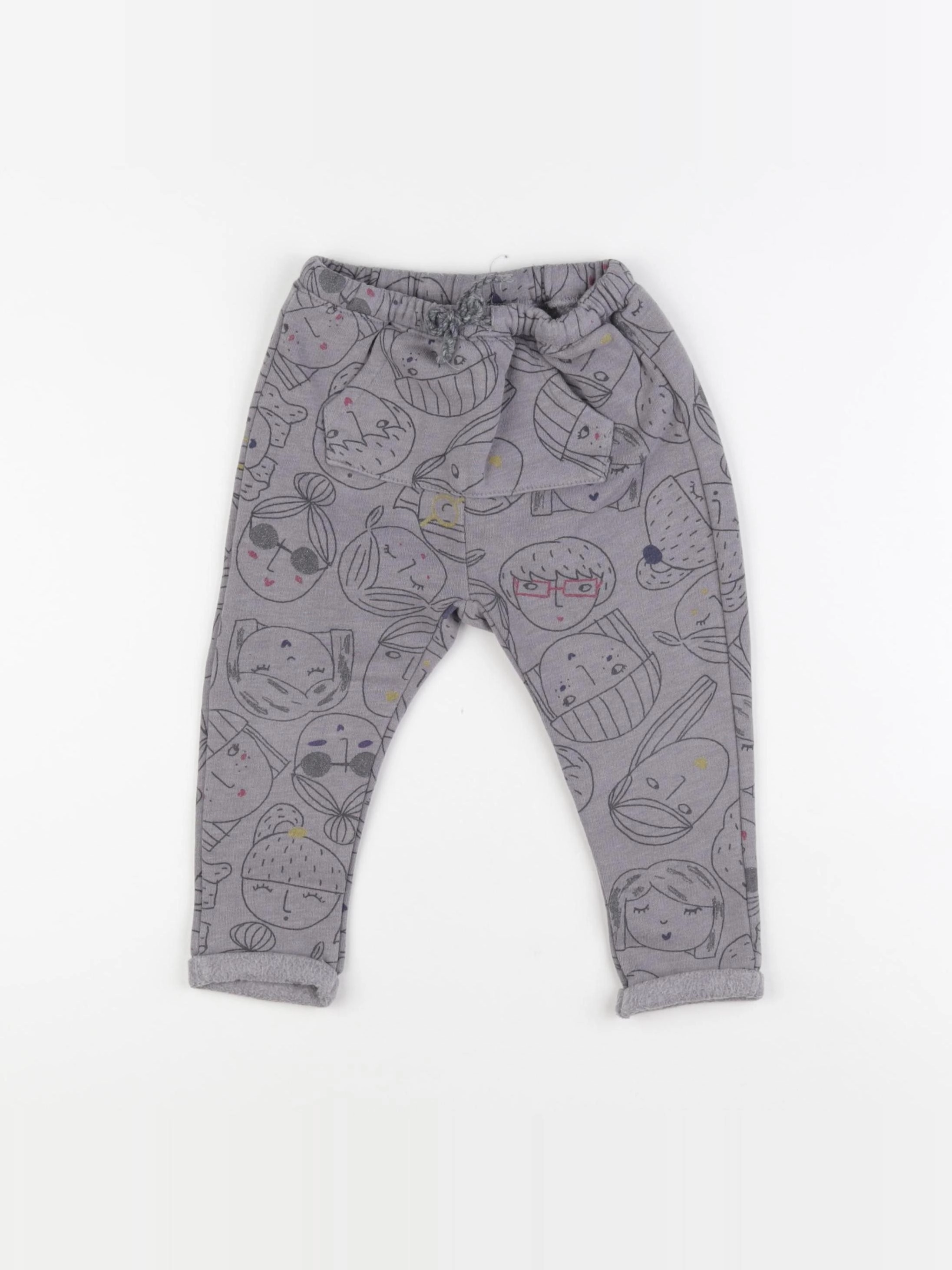 Zara - sarouel gris - 18/24 mois