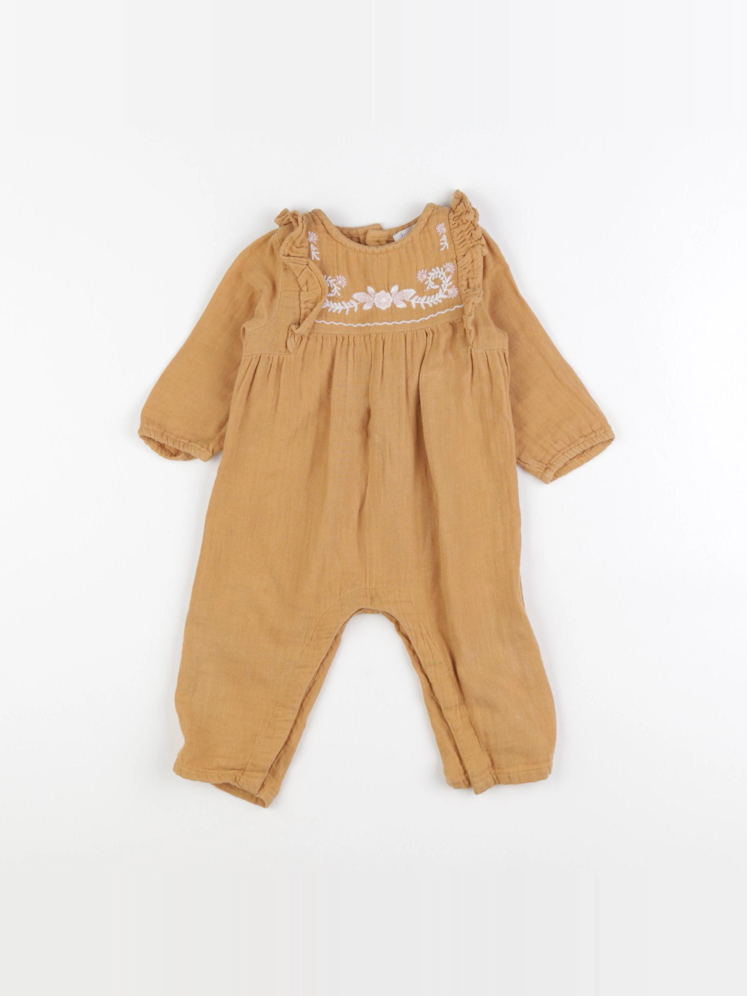 Boutchou - combinaison jaune - 6 mois