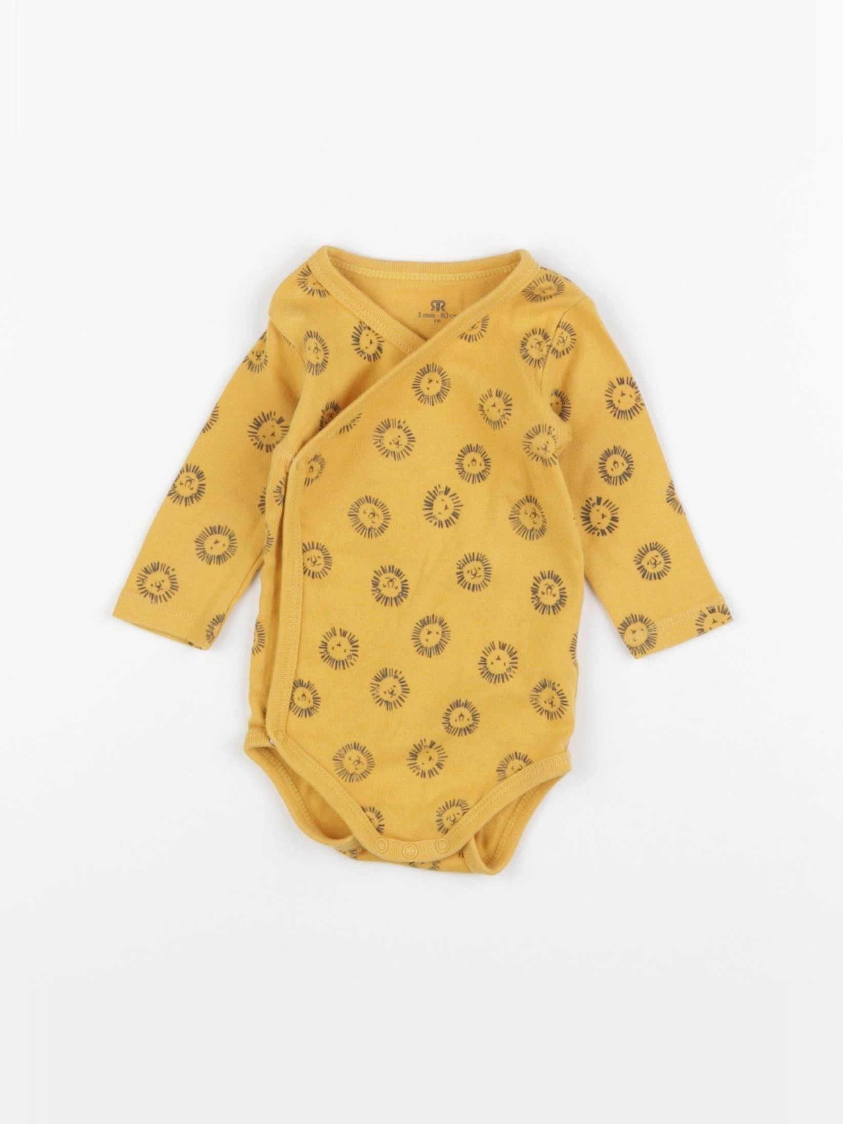 La Redoute - body jaune - 3 mois